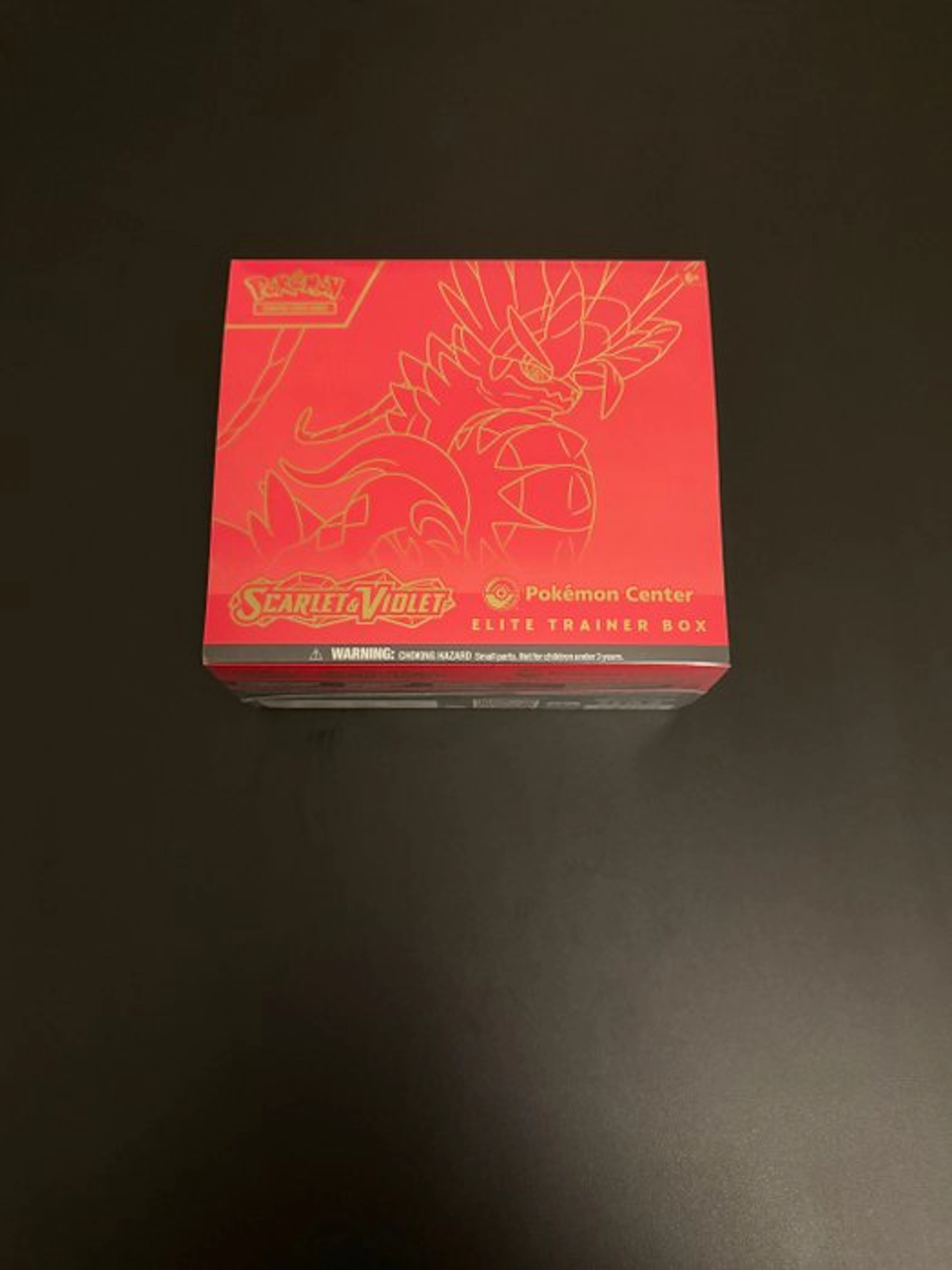 Pokémon - 1 Elite trainer box - Pokemon Center Scarlet...