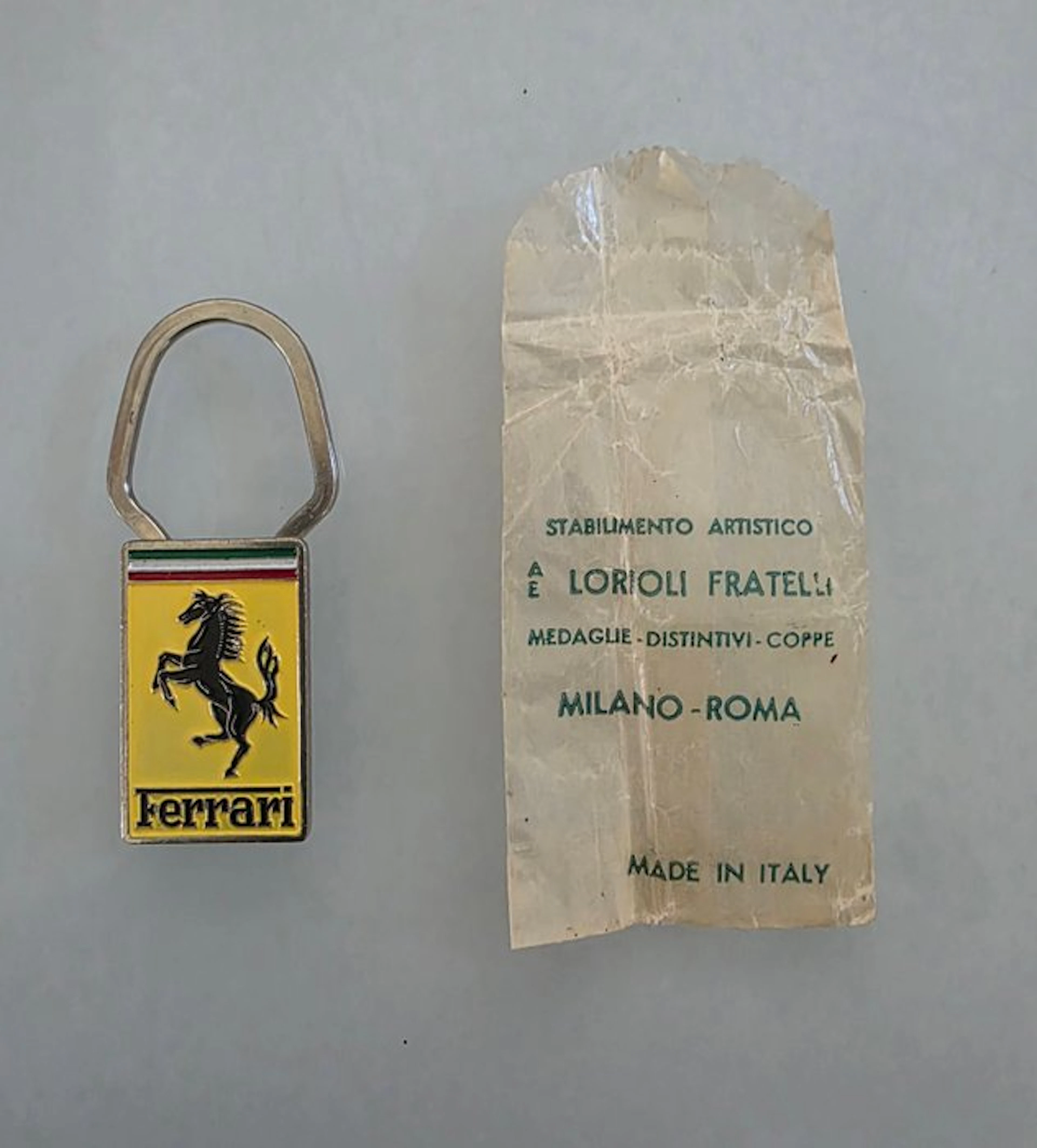 Ferrari late 80's- 90's Original Keyfob - Lorioli Milano...