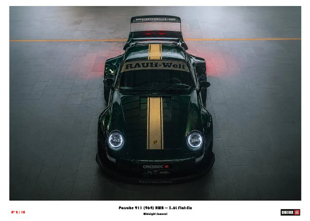 ONIINK — AUTOMOTIVE - Limited Edition - Porsche 911 (964)...