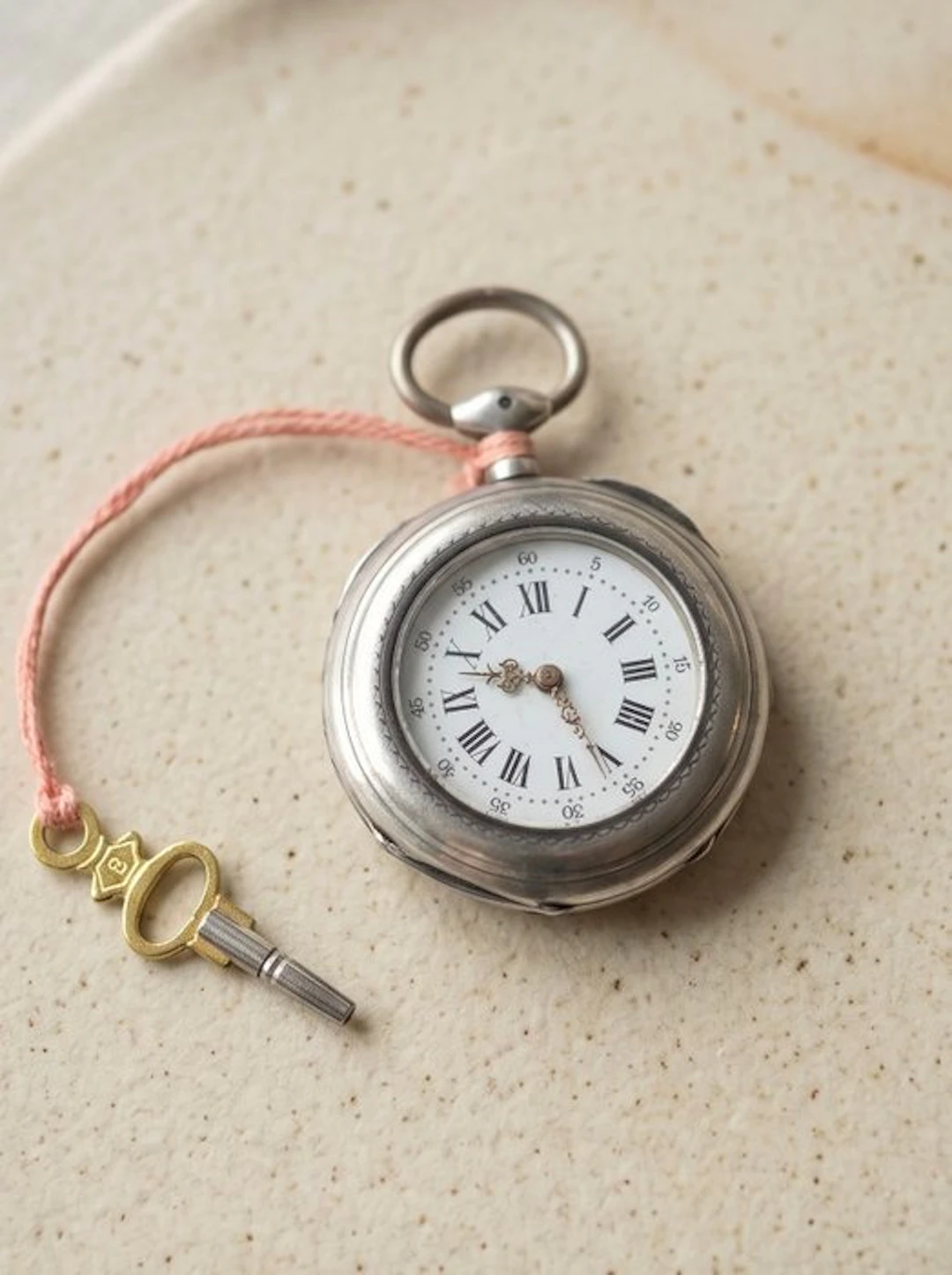 Montre de gousset Savonnette Louis Savoye en argent – Échappement à cylindre