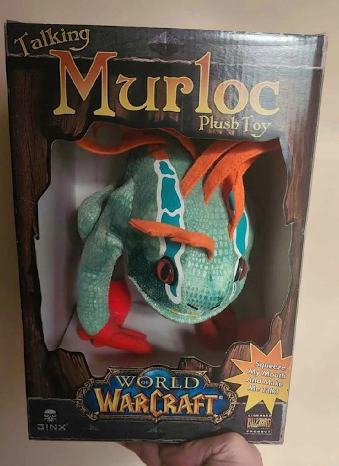 Jinx Blizzard - Plush toy World of Warcraft Peluche Murloc parlante - 2000-2010
