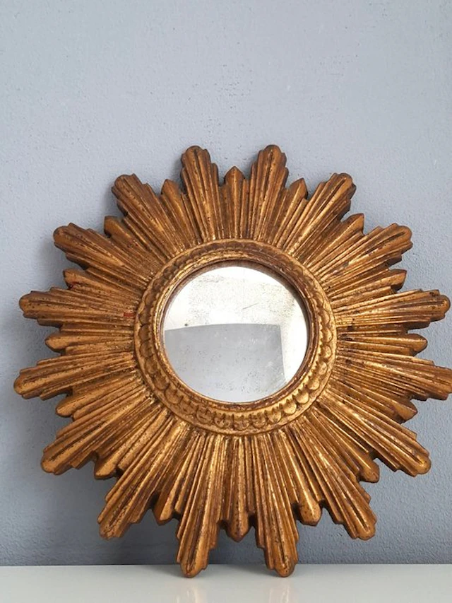 Wall mirror - Resin - Sun Mirror Witch Eye