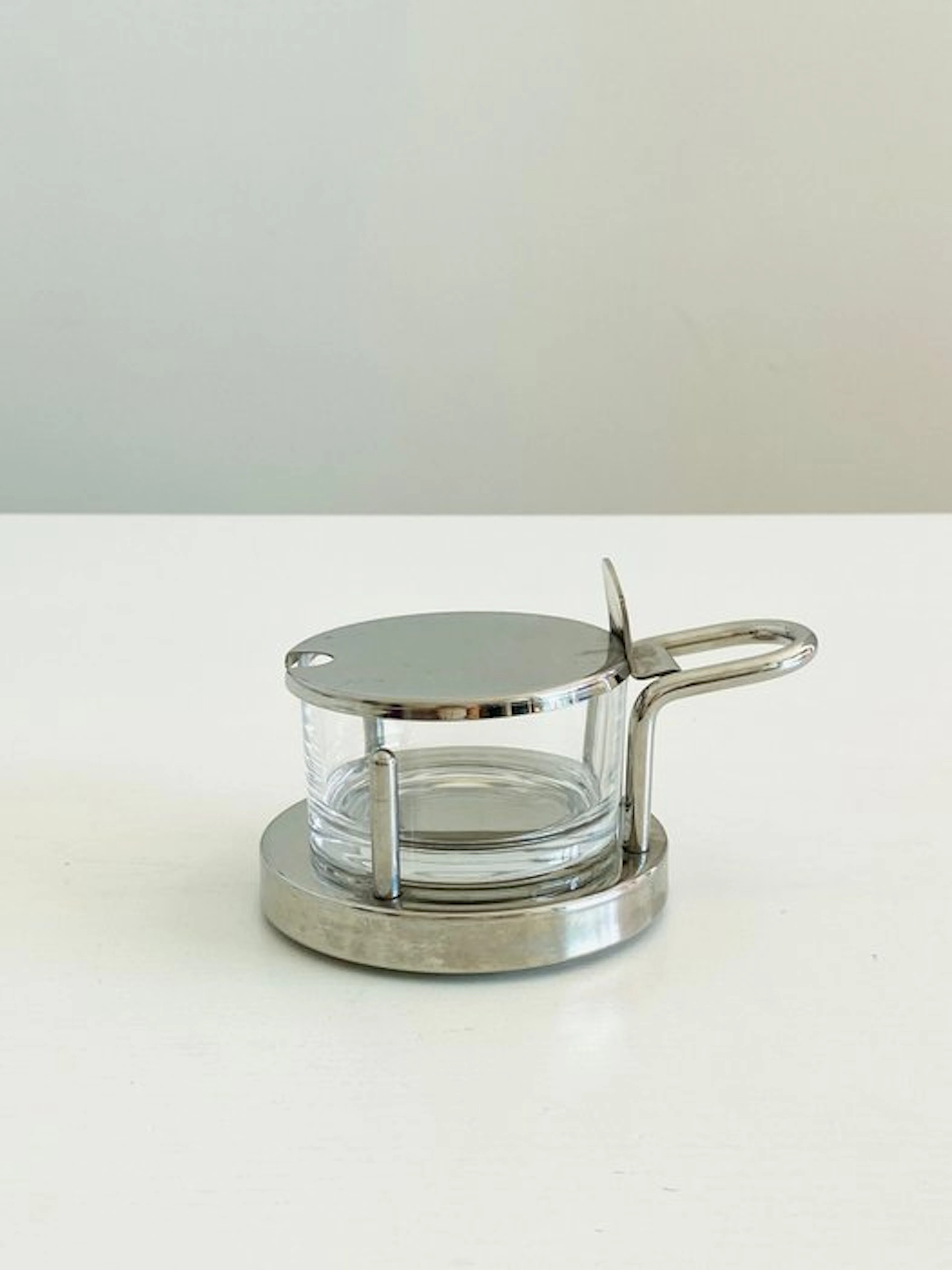 Alessi - Ettore Sottsass - Kitchen container - 5071 Parmesan Cellar - Glass