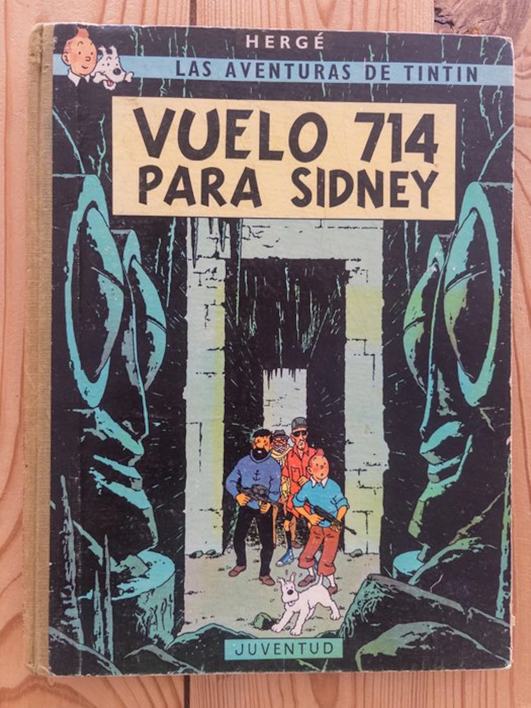Tintin T19 - Vuelo 714 para Sidney - Première édition espagnol - 1 Album - 1969