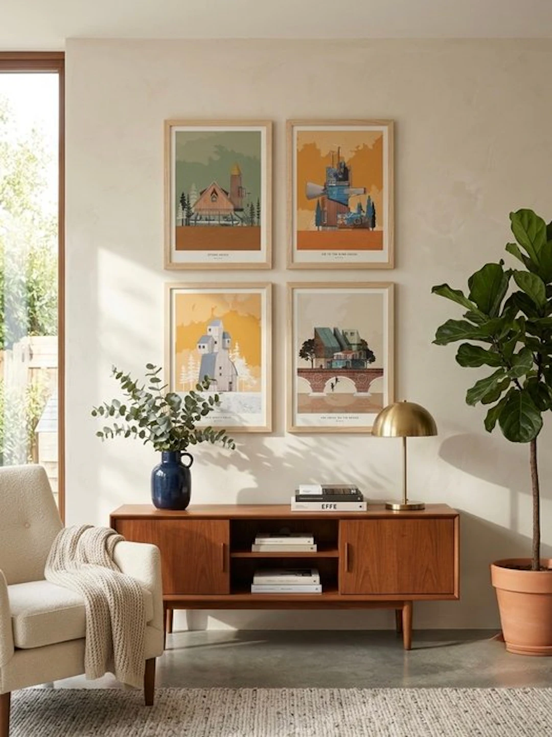 Kiasmo - Francesco Di Dio - Frame (4) - Wood, Canvas