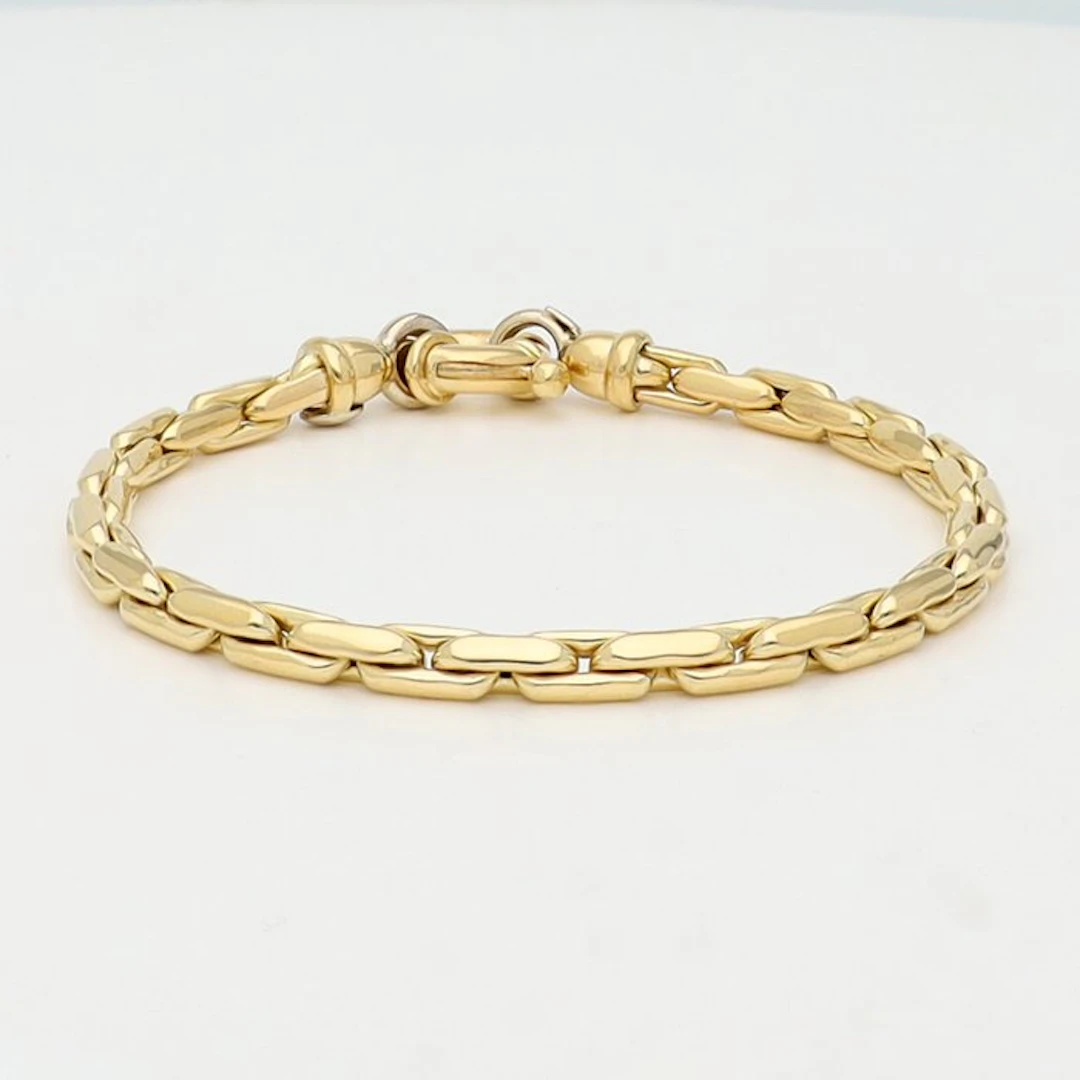 Bracelet - 18 kt. Yellow gold, White gold