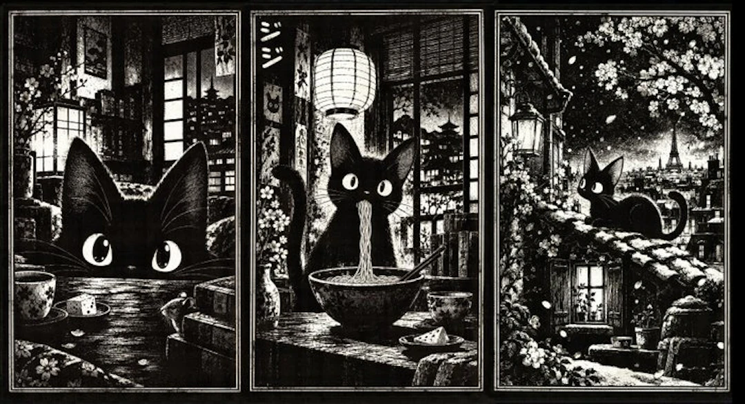 Æ (XX-XXI) - BUNDLE!! Jiji the Black Cat: Tales from...