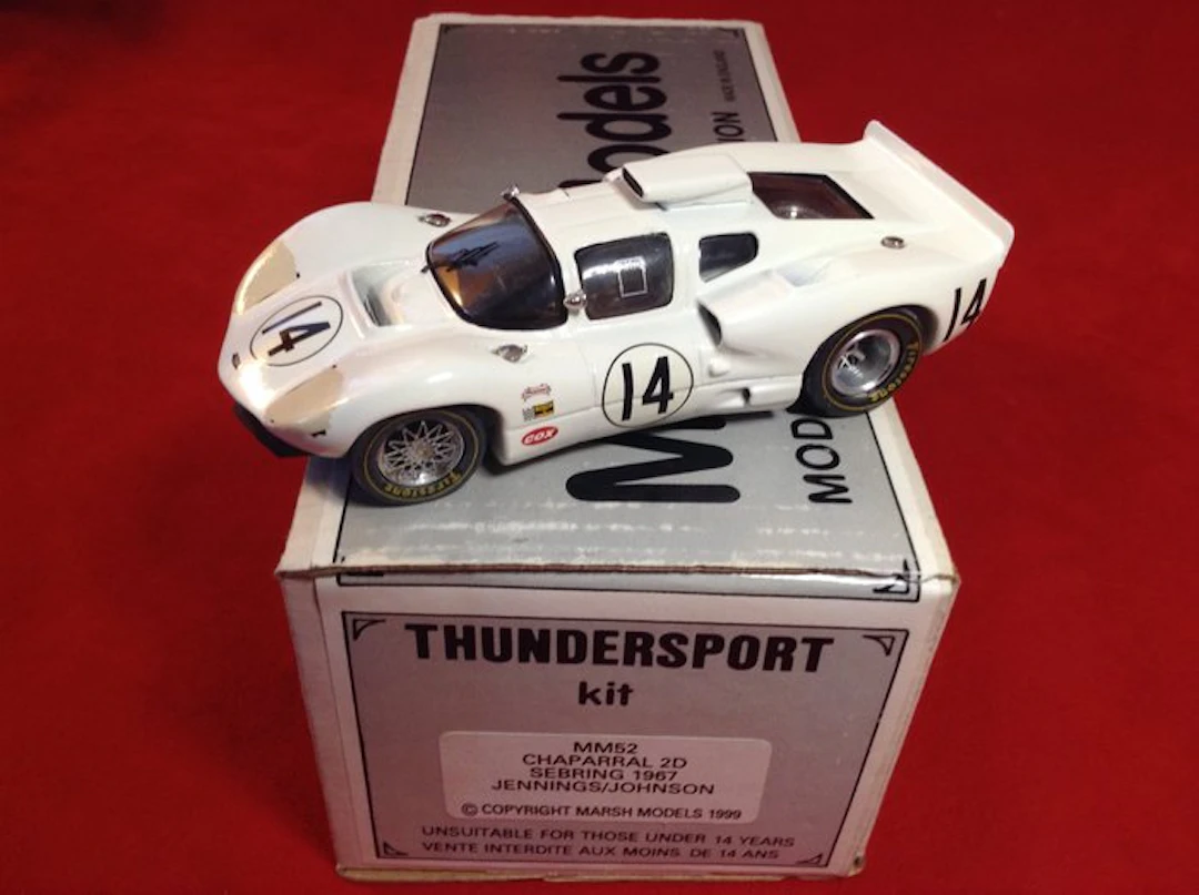 Marsh Models - Thundersport - made in England 1:43 - Model race car - ref