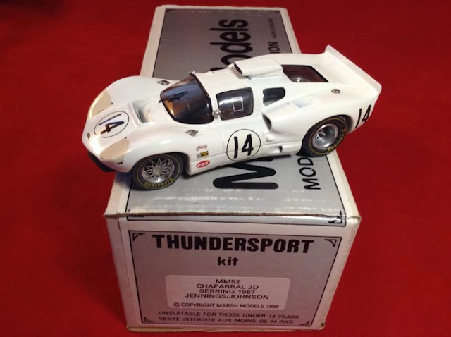 Marsh Models - Thundersport - made in England 1:43 - Model race car - ref