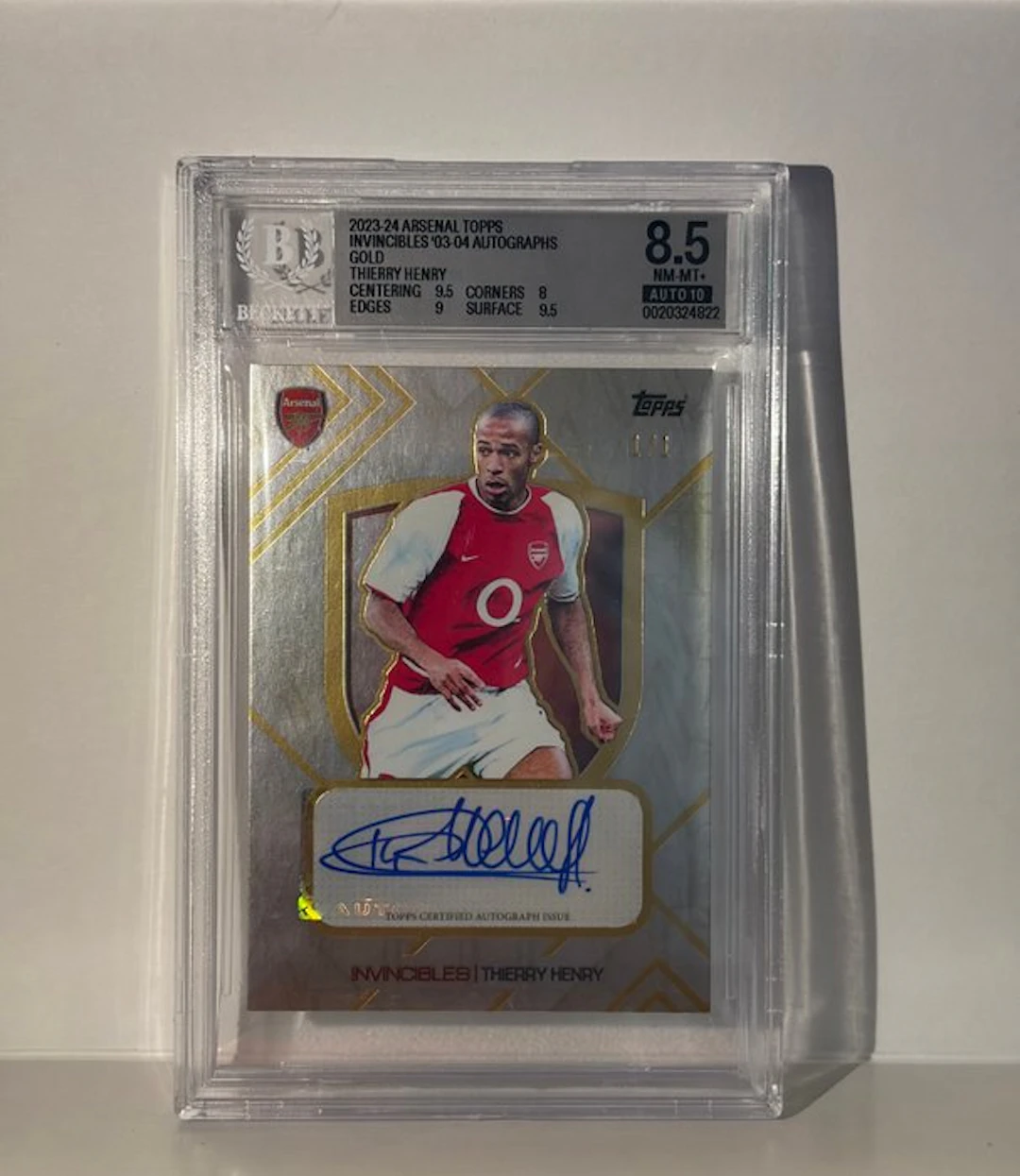 2023/24 Topps Arsenal 03-04 Invincibles Thierry Henry...