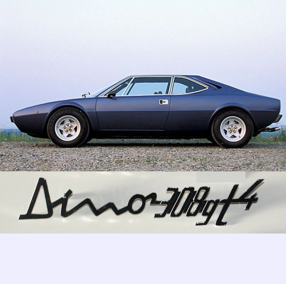 Ferrari Dino 308gt4 Original rear badge - Ferrari - New Old Stock