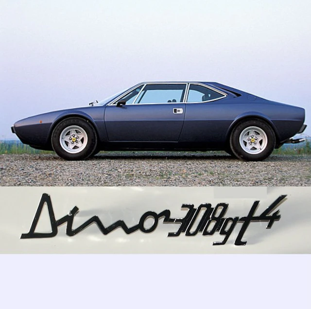 Ferrari Dino 308gt4 Original rear badge - Ferrari - New Old Stock