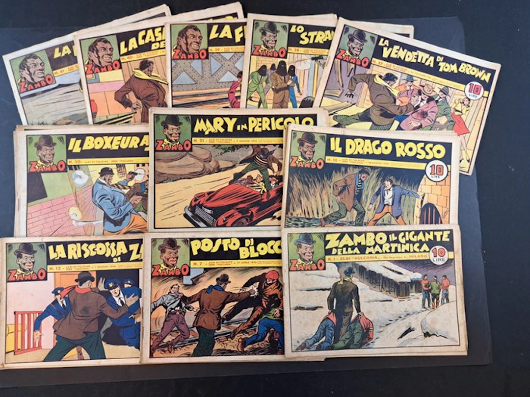 Zambo Prima Serie - 36 Comic - First edition - 1946