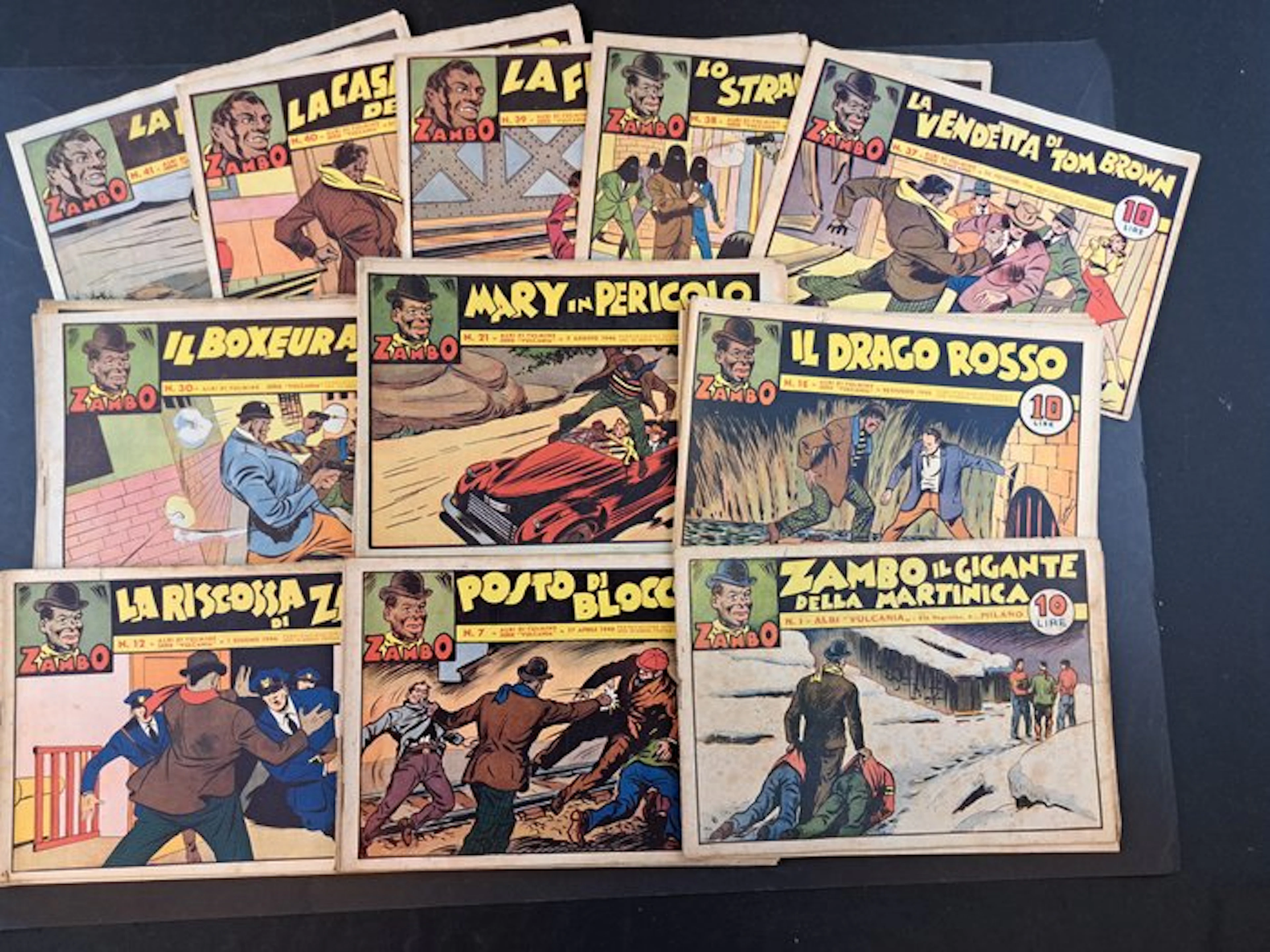 Zambo Prima Serie - 36 Comic - First edition - 1946