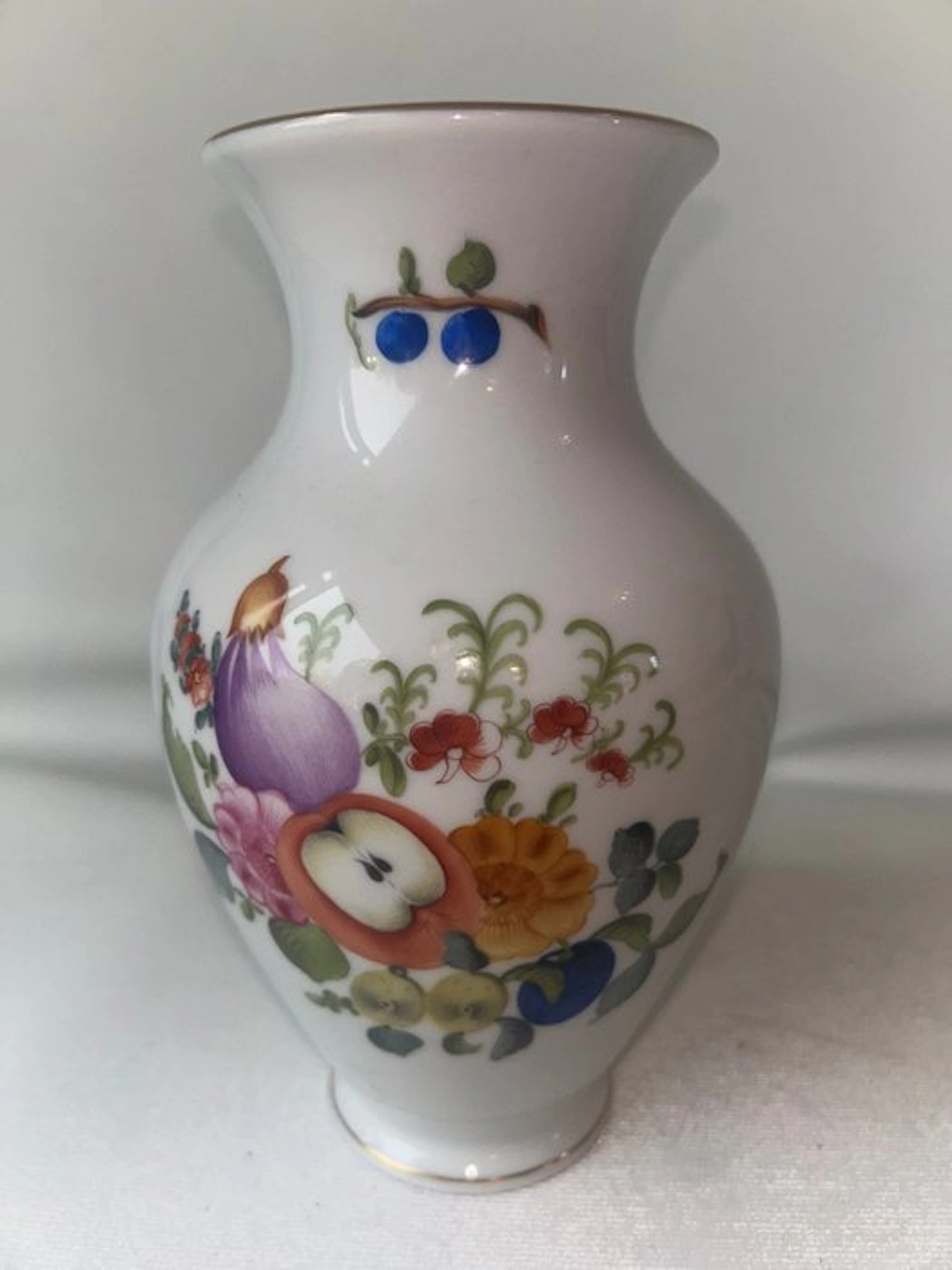 Herend - Diverse vruchten - Vase - 7018 - Bone china - Assorted fruit