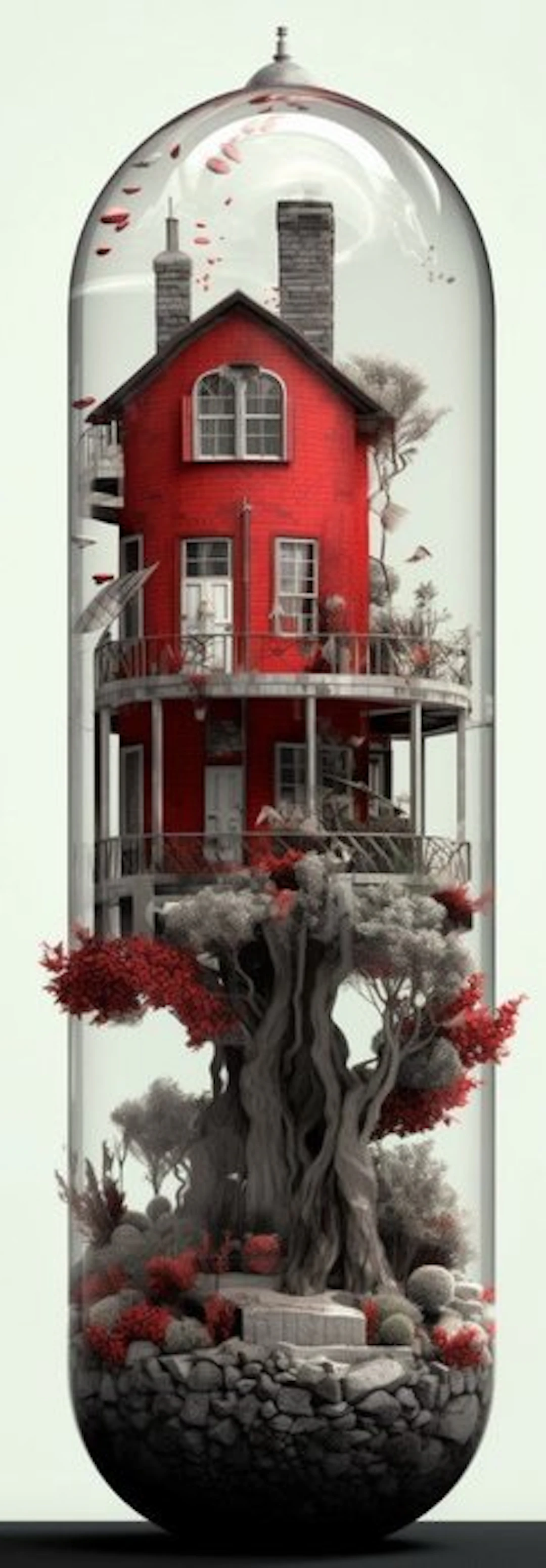 I_KONIQ - CITY IN A BOTTLE #2 xxl 40 x 120