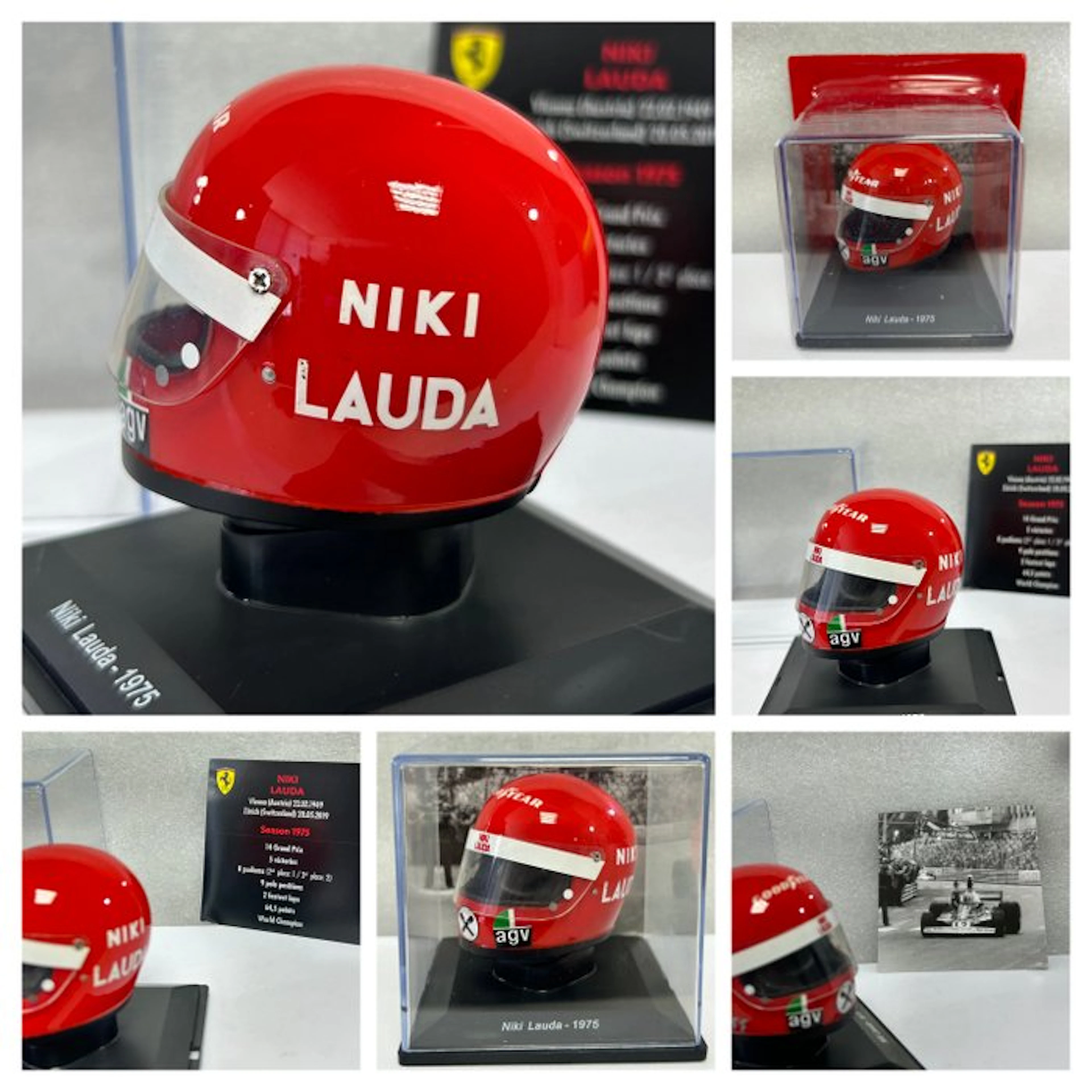 Spark 1:5 - Model car - Exclusivo! Niki Lauda Ferrari...