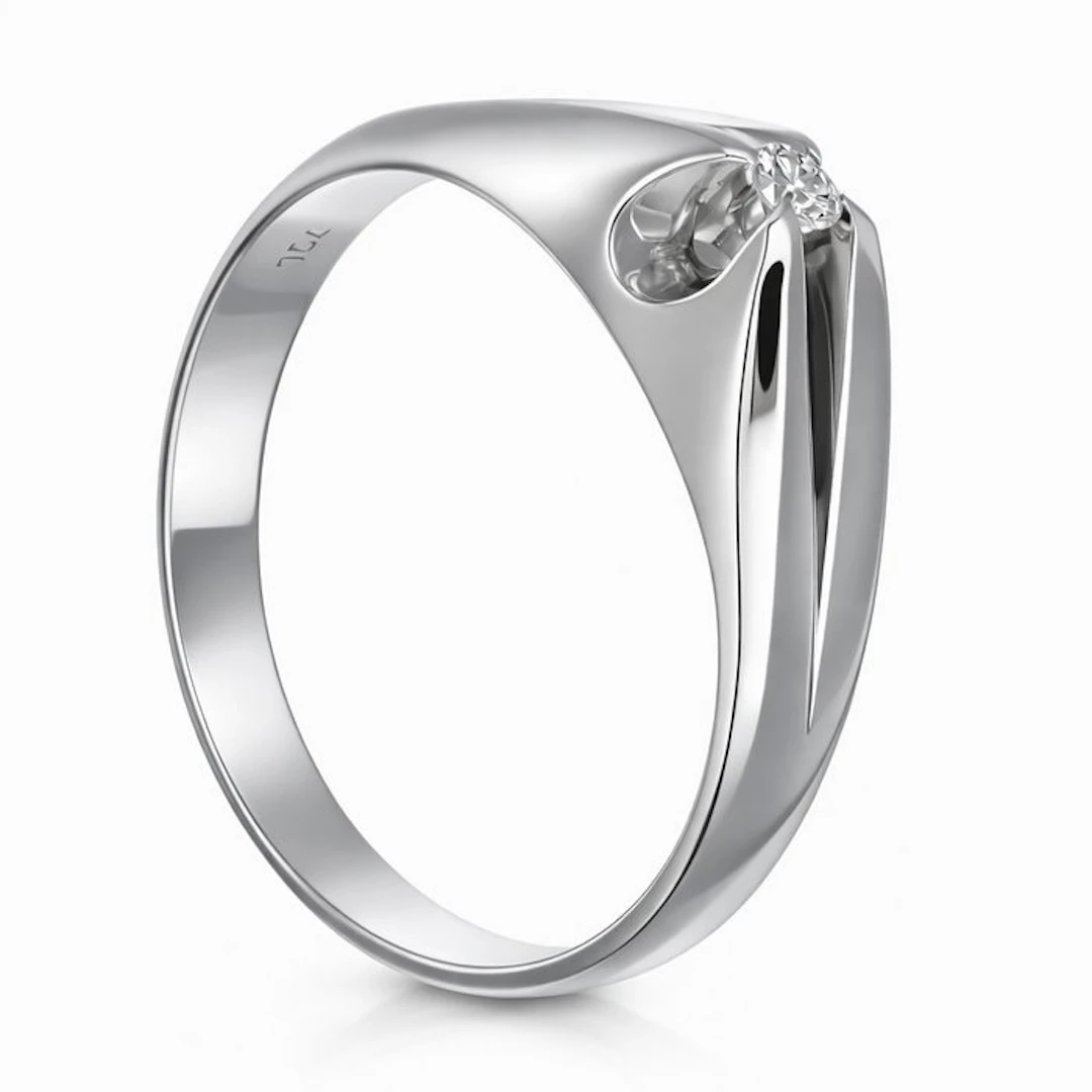 No reserve price - Ring - 18 kt