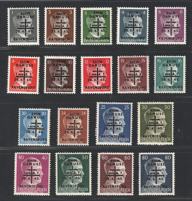 Germany - Local postal areas 1945 - Local edition...
