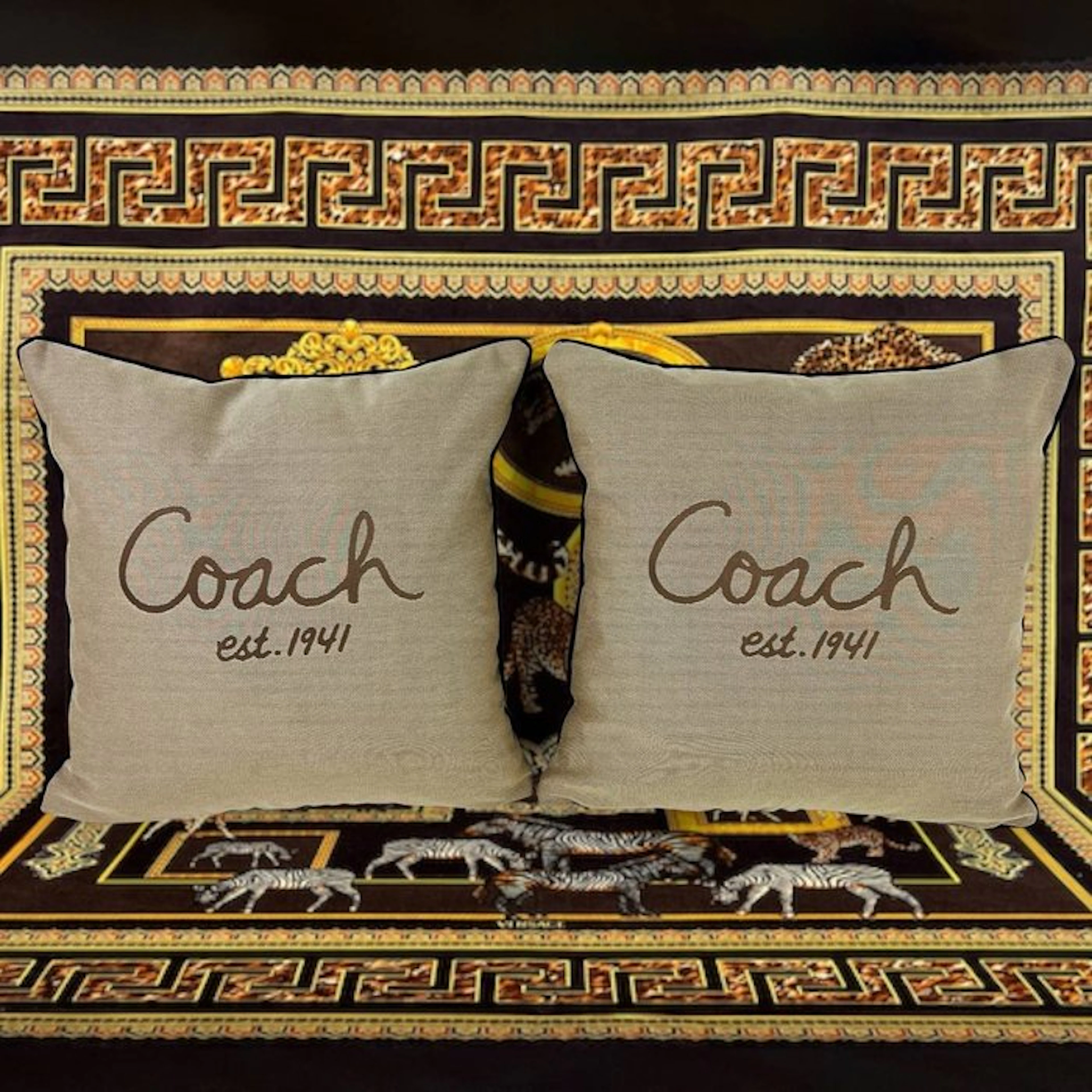 Coach - FREE SHIPPING - New set of two - Cushion