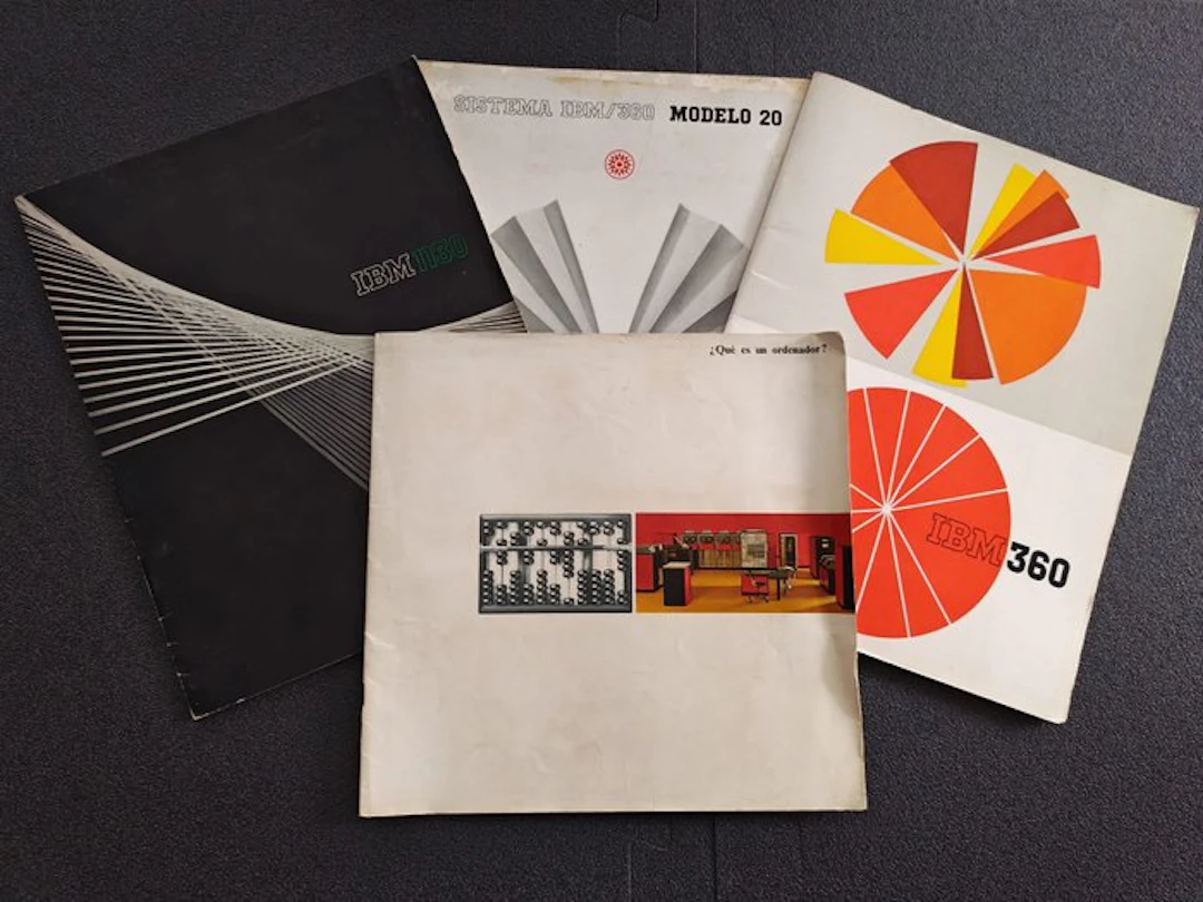 IBM catalogs from the 1960s