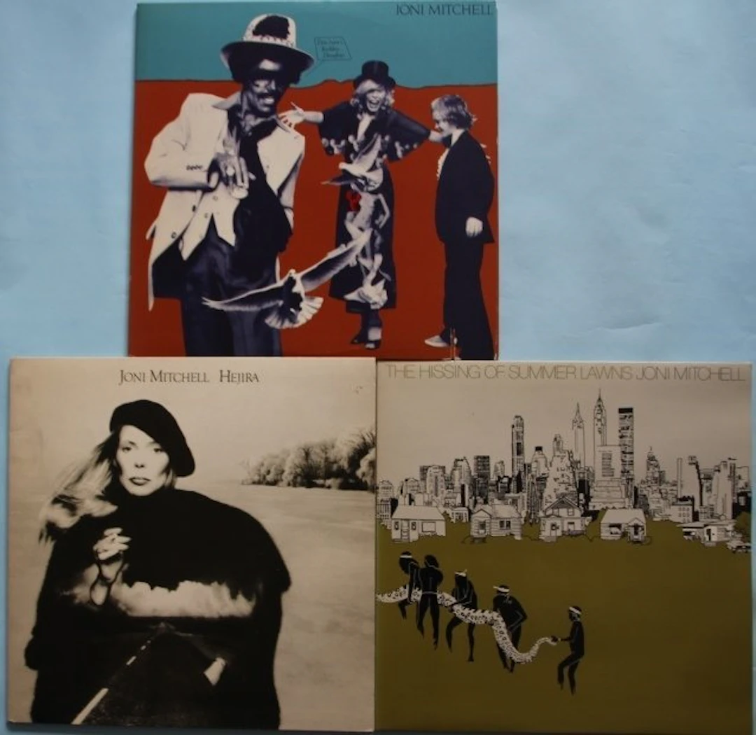 Joni Mitchell - Hejira; The Hissing Of Summer Lawns; Don...