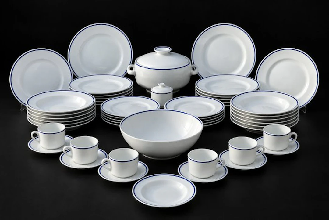 Richard Ginori - Table service for 12 (52) - Porcelain - Blue