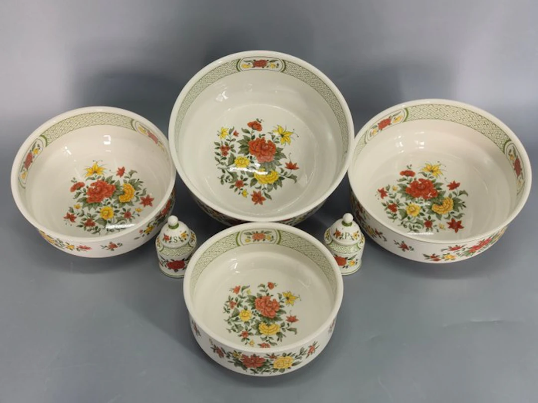 Dinner set - Villeroy & Boch Summerday – Schüsseln & Salz...