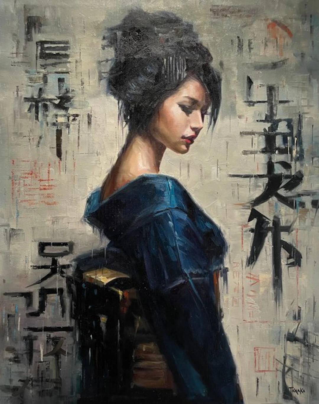 Luca Tanaka (1999) - Oriental blue