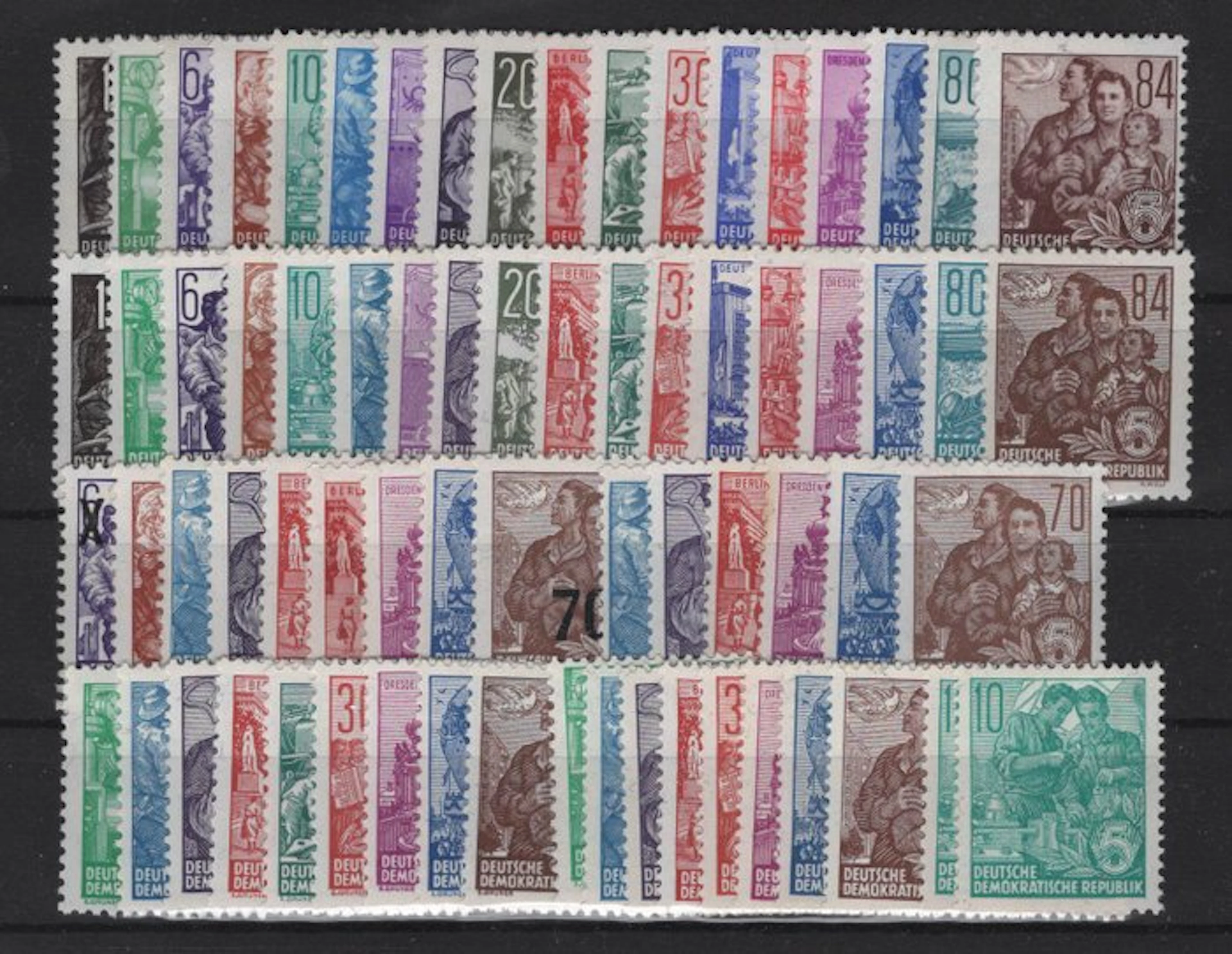 GDR 1953/1959 - “5-year plan”, all expenses in full