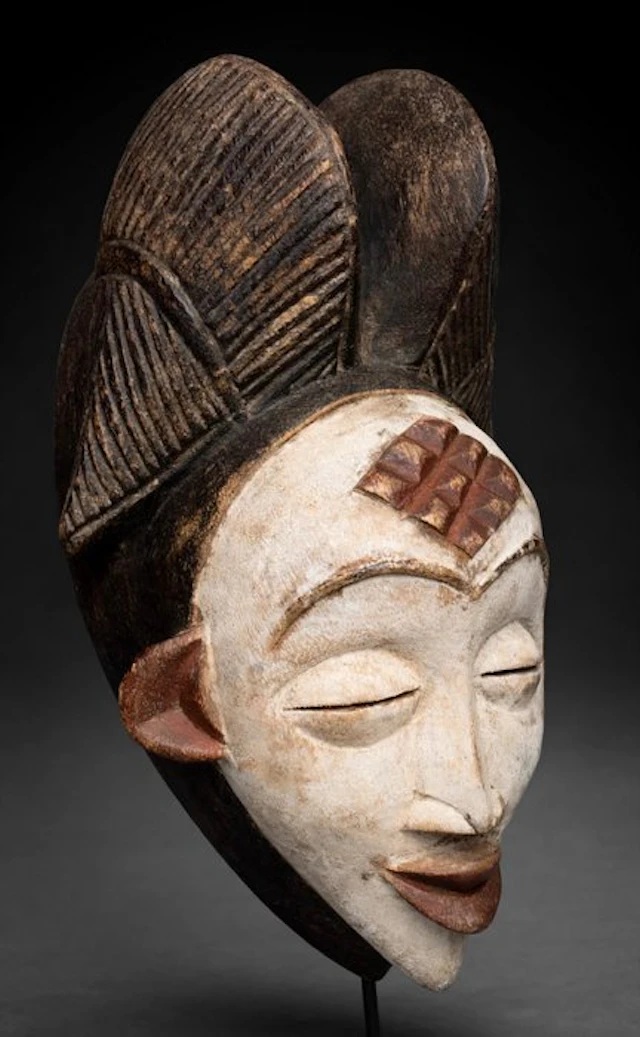 Punu Mask (Mukudj) – Gabon - Punu (ou Bapounou) - Gabon (No reserve price)