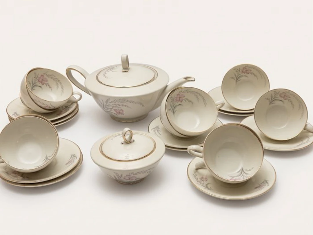 Bavaria - Tirschenreuth - Tea service (22) - Porcelain