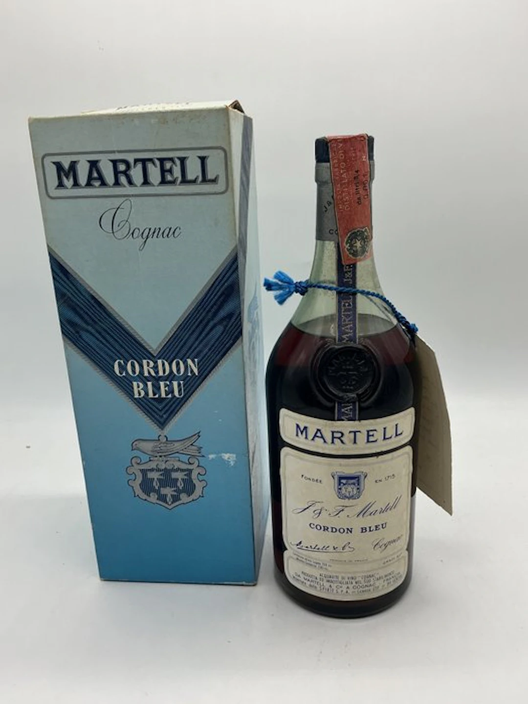 Martell - Cordon Blue for Eduardo Giaccone - b. 1970s - 75cl