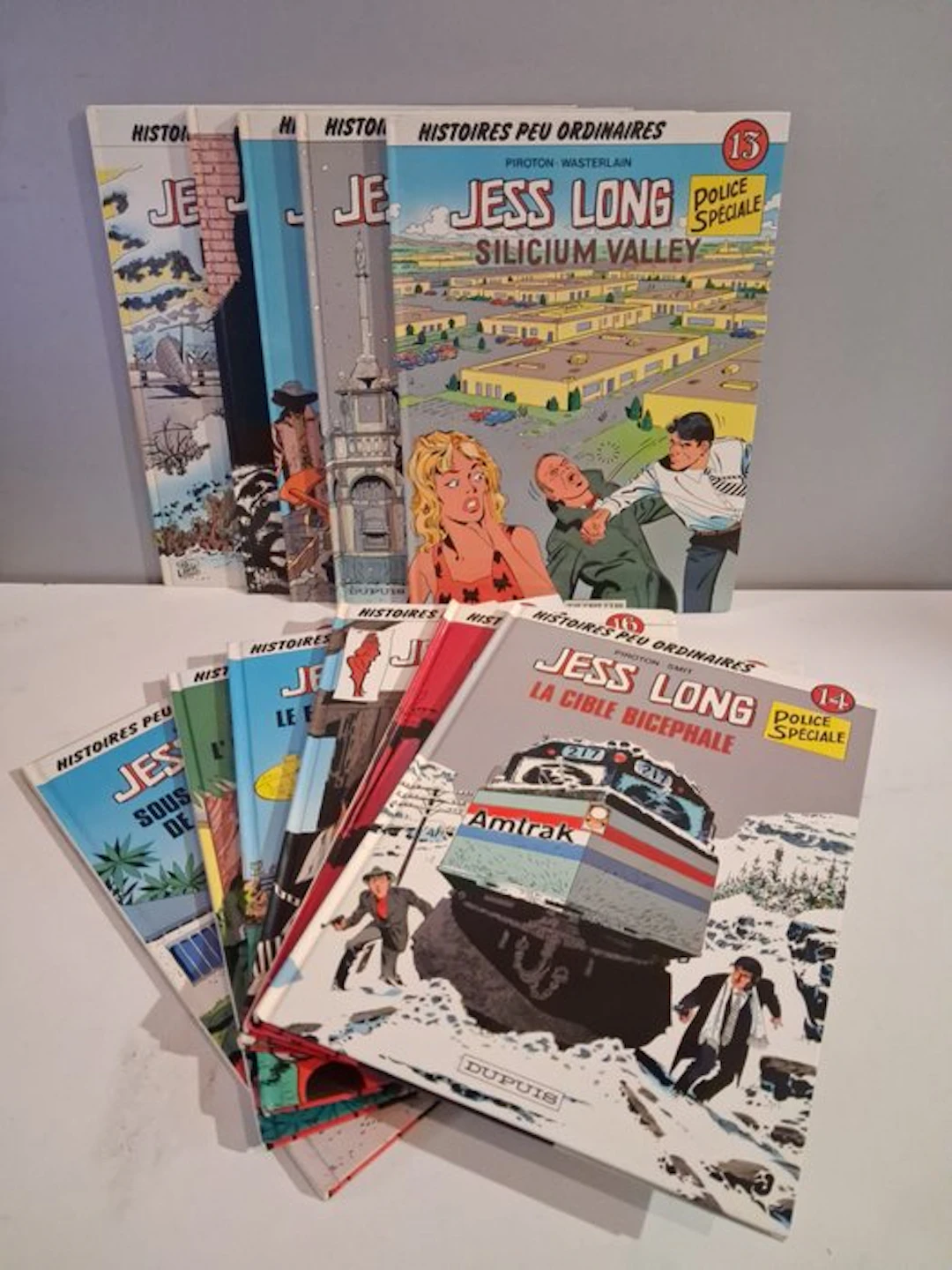 Jess Long T9 à T19 - 11x C - 11 Album - First edition - 1984/1994