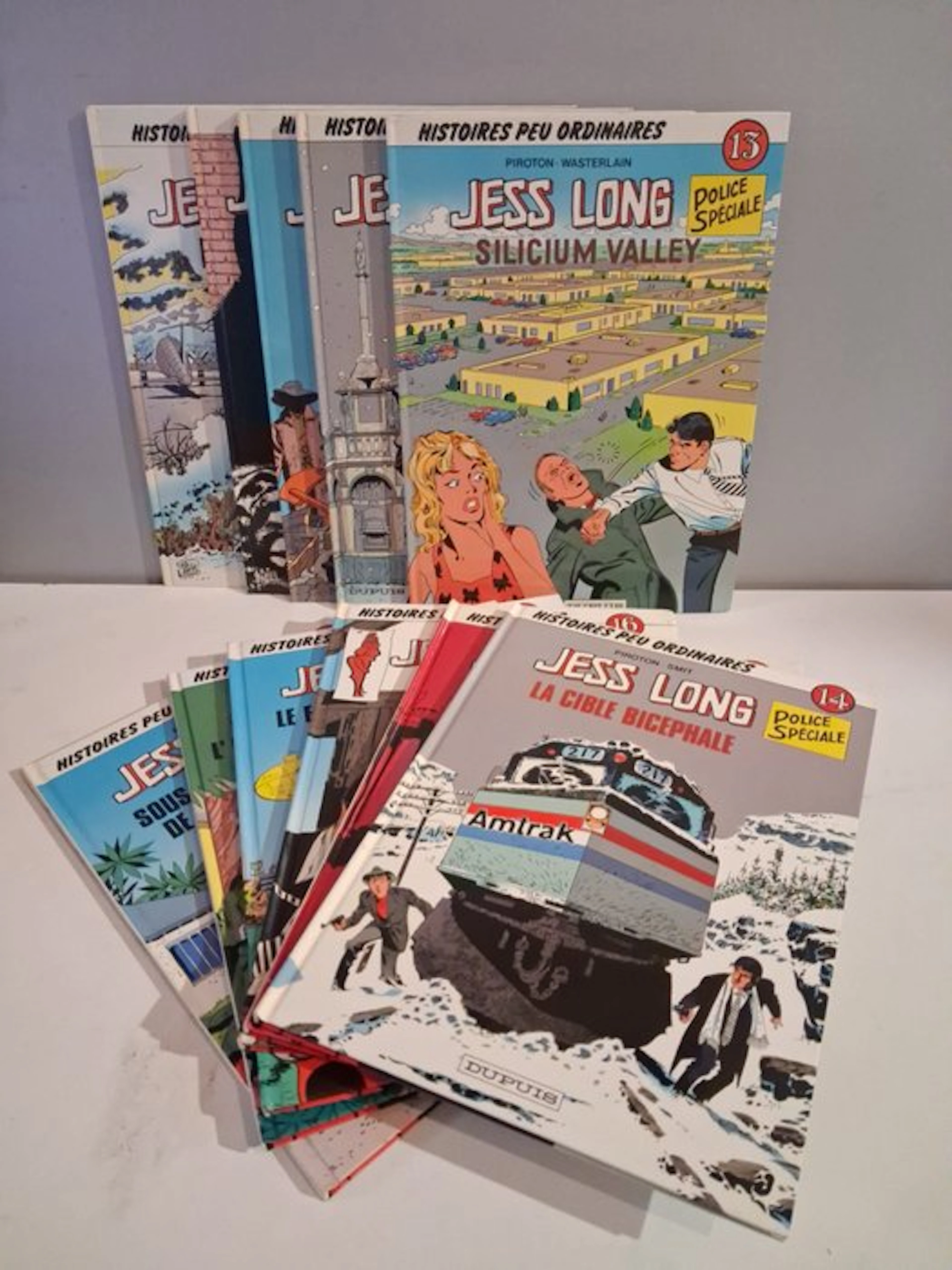 Jess Long T9 à T19 - 11x C - 11 Album - First edition - 1984/1994