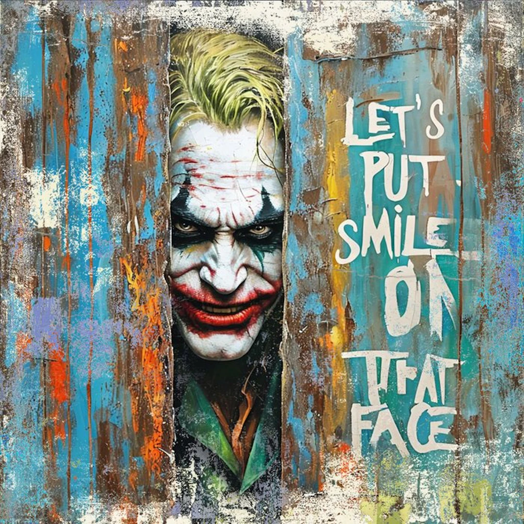 Original Luc Best - "Joker - Let´s put smile"