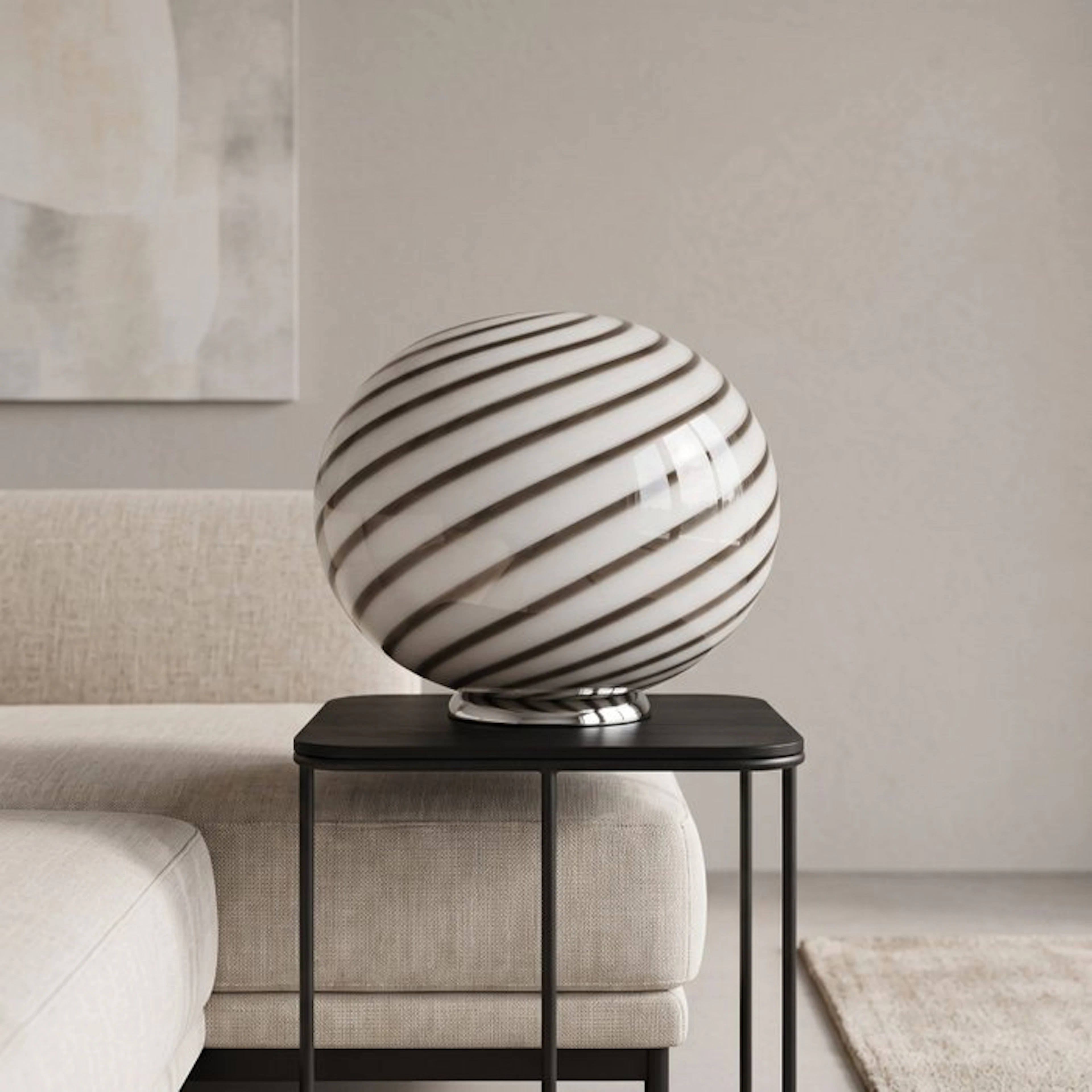 Table lamp - Murano glass - Table lamp, 40 cm diameter