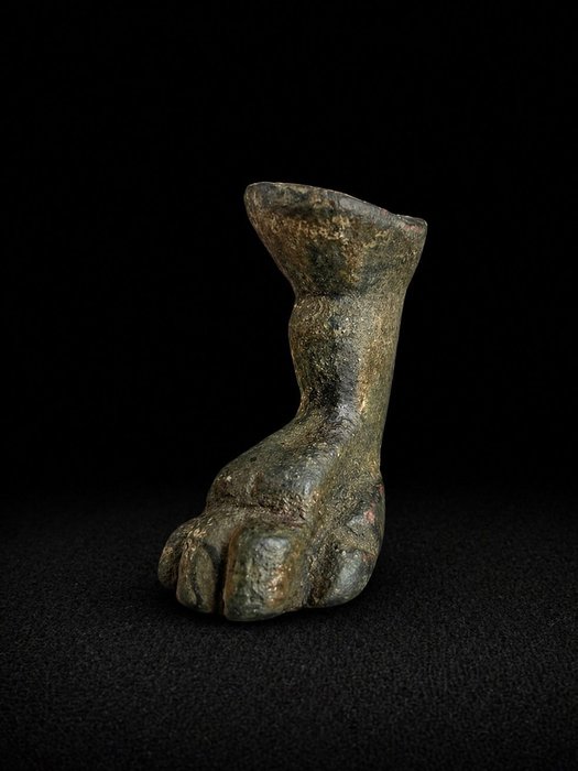 Ancient Roman, Empire Bronze Figure - 3.4 cm