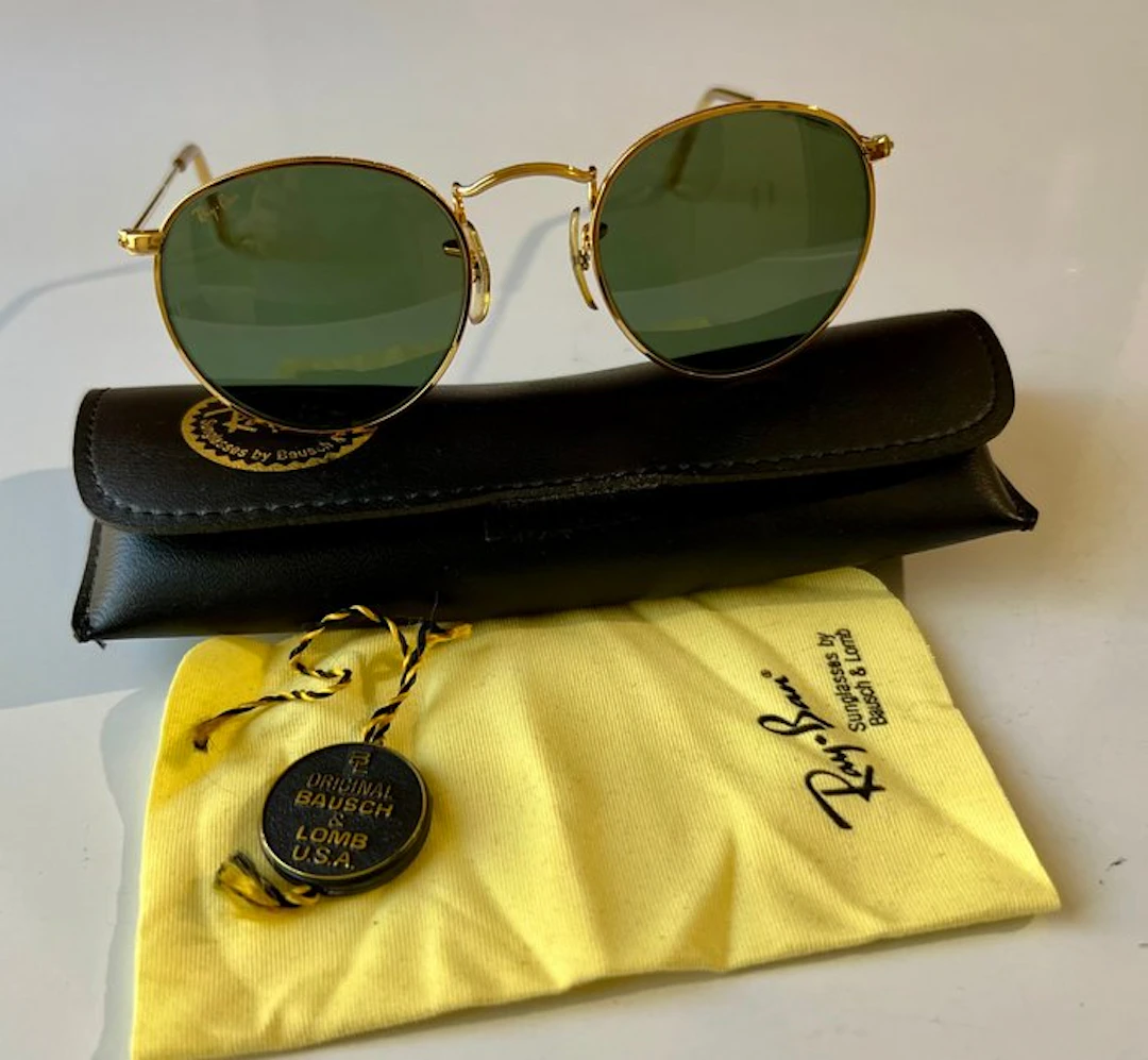 Bausch & Lomb U.S.A - Ray-Ban W1573 Round Metal Classic Arista Gold