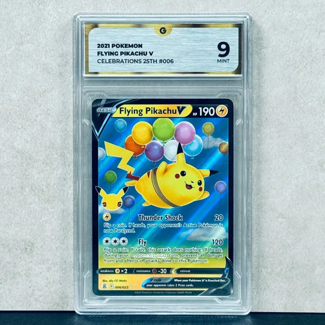 Pokémon Graded card - FLYING PIKACHU V #006 2021 POKEMON...
