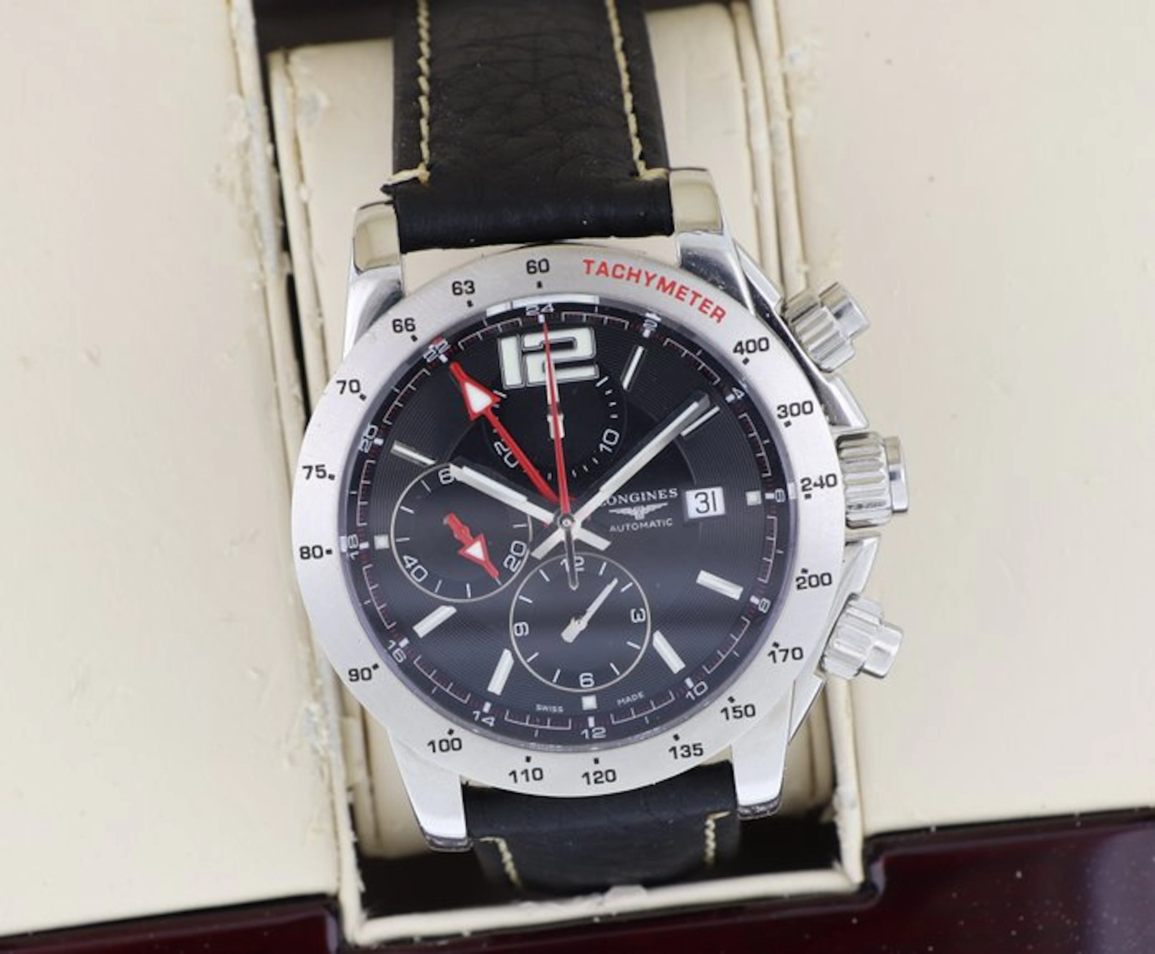 Longines - Admiral GMT Chronograph - No reserve price...