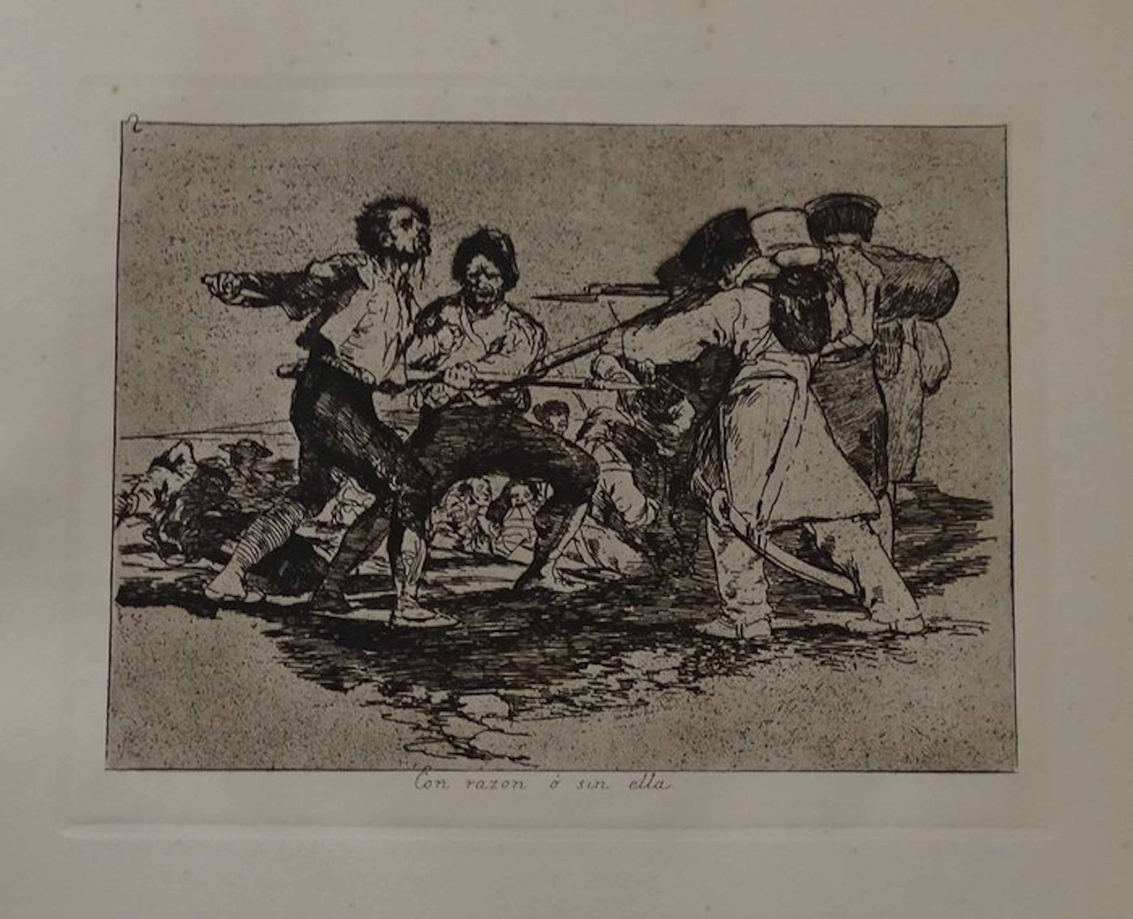 Francisco De Goya (1746-1828) - Con Razon o Sin ella- Disaster of the War