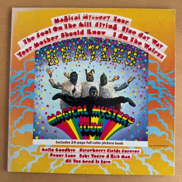 Beatles - Magical Mystery Tour [USA pressing] - LP - Stereo, Reissue - 1976