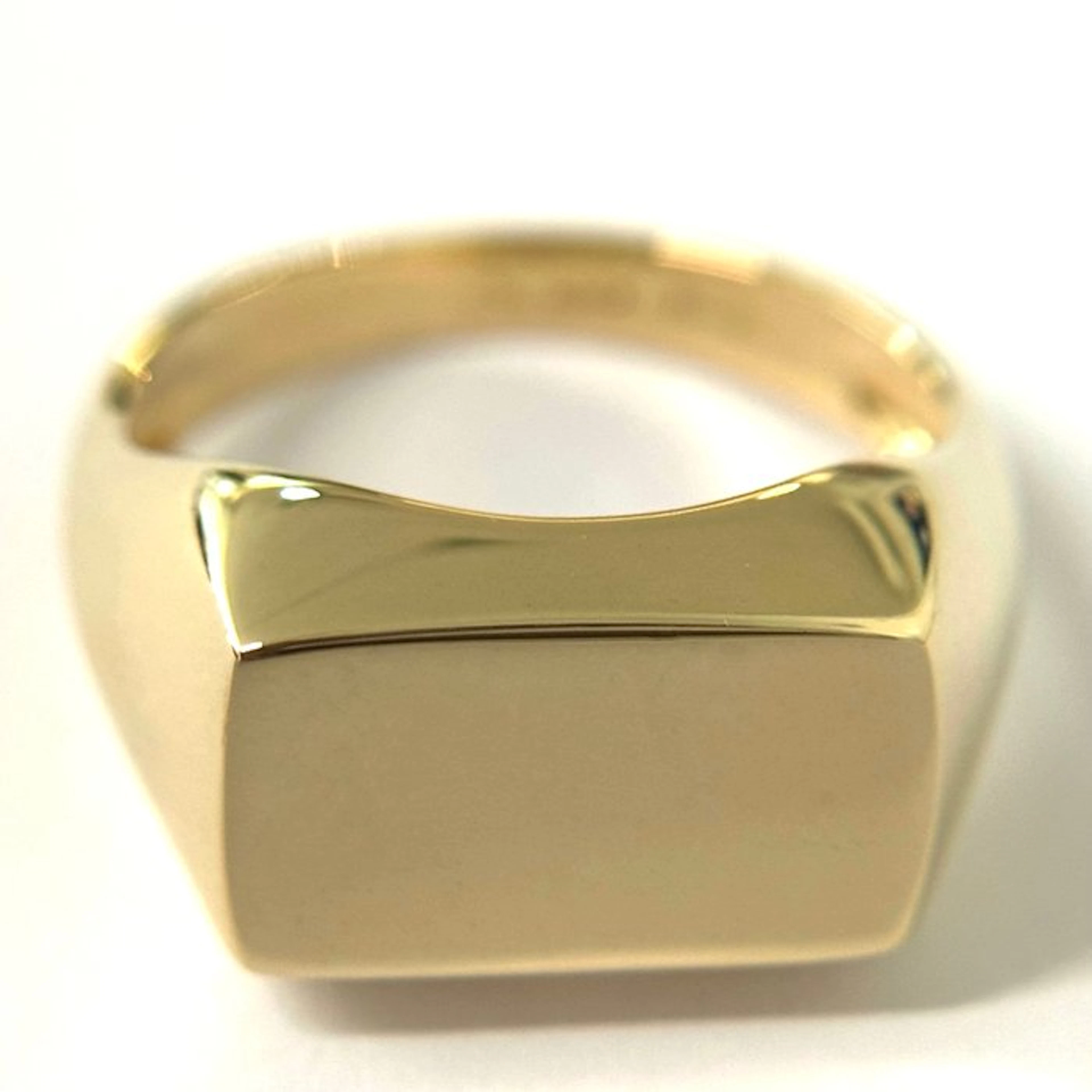 Ring - 18 kt. Yellow gold - Shield