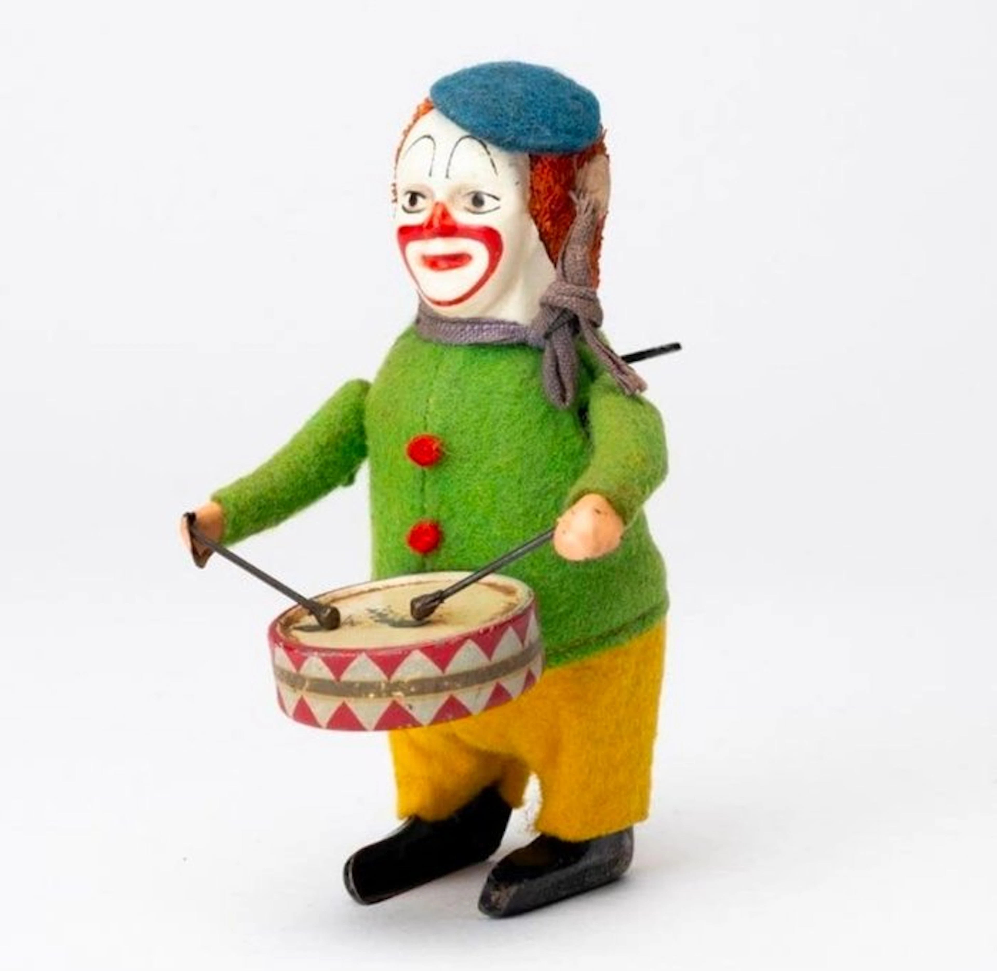 Schuco - Toy Zeldzame Schuco Solisto Trommelende Clown...