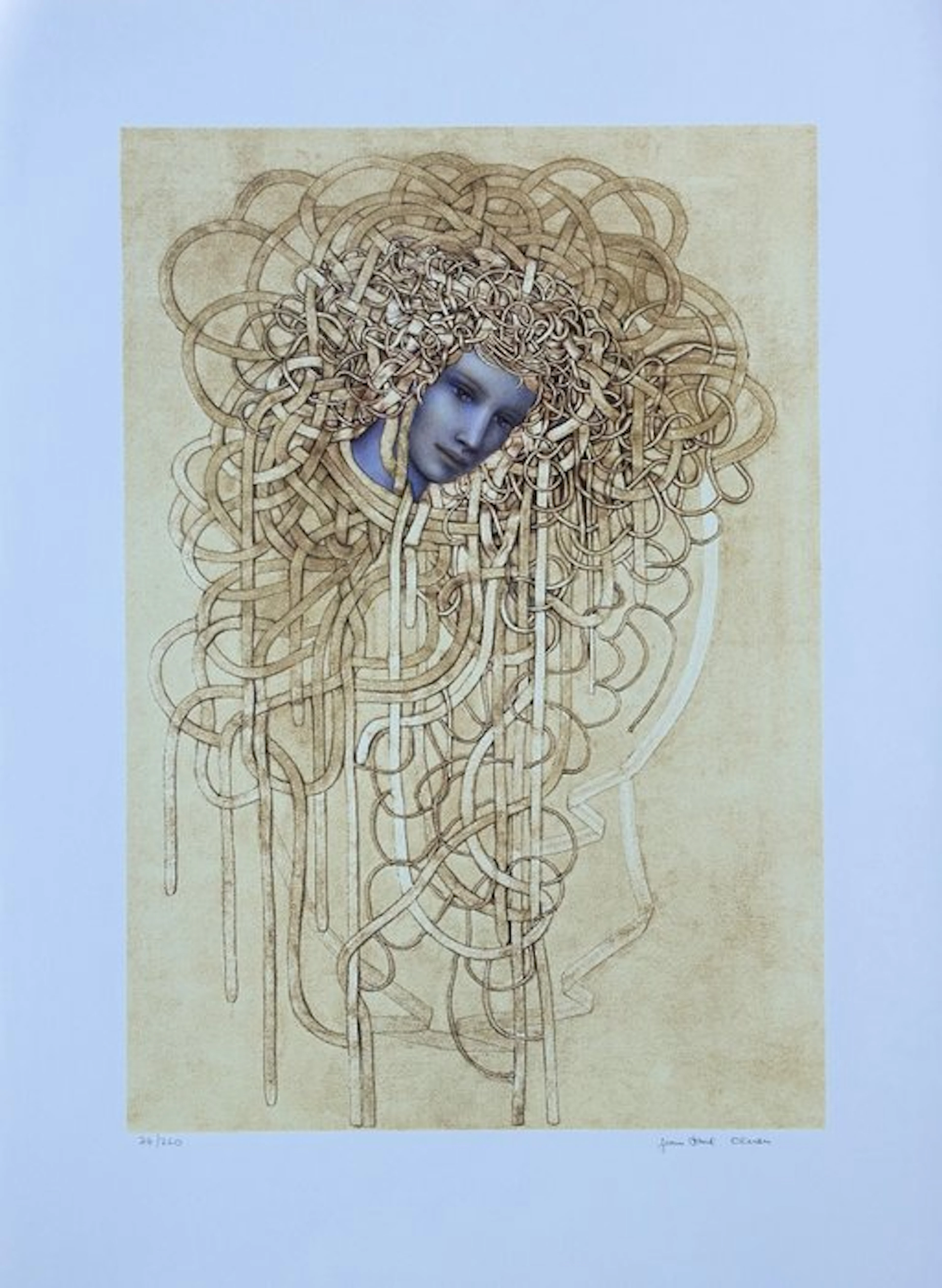 Jean-Paul Cleren (1940) - Chevelure d'or
