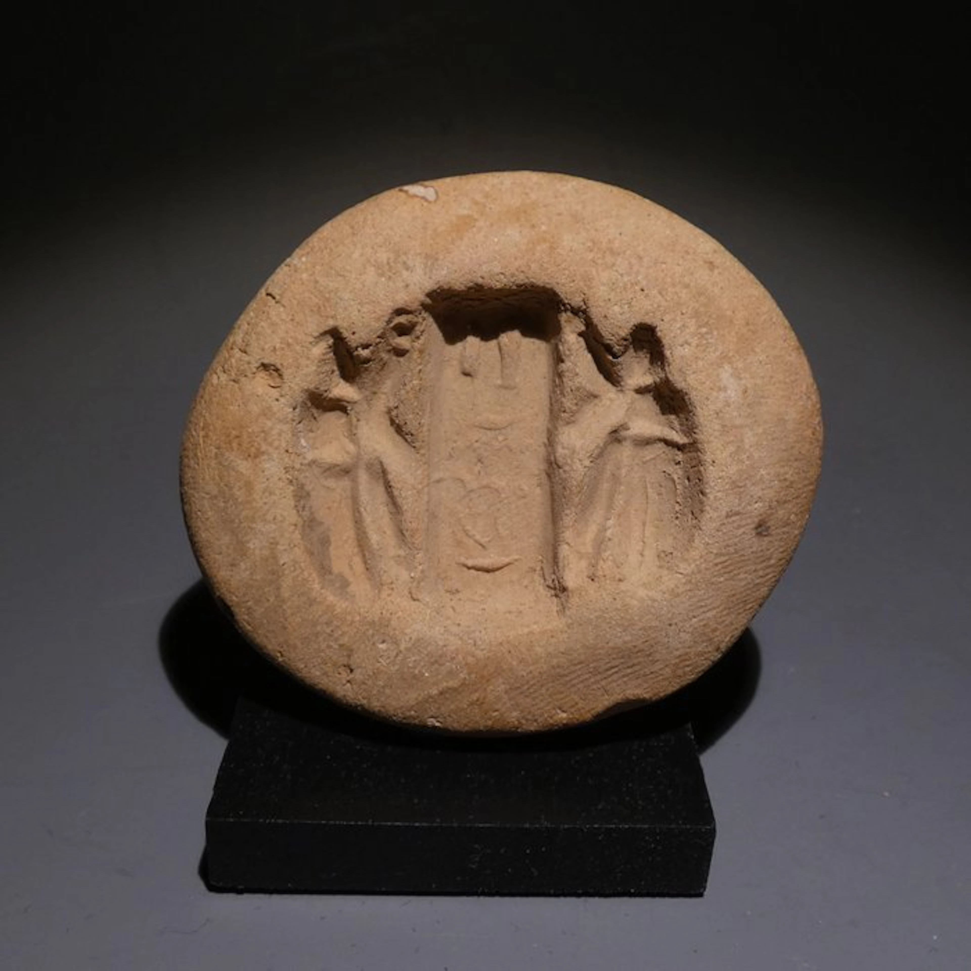 Ancient Egyptian Terracotta Mould for making Scarabs amulets