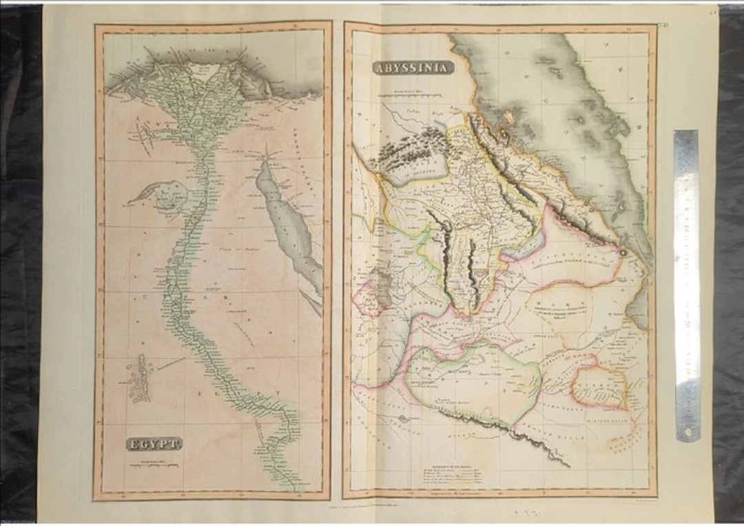 Egypt - Nile Valley & Delta; Abyssinia (Ethiopia); John...