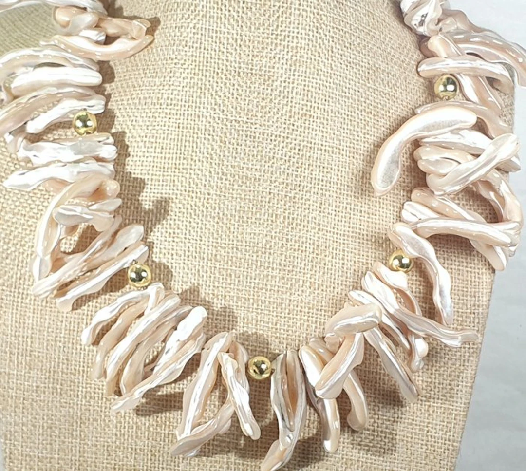 South Seas mother-of-pearl - Symbol of purity - 925...