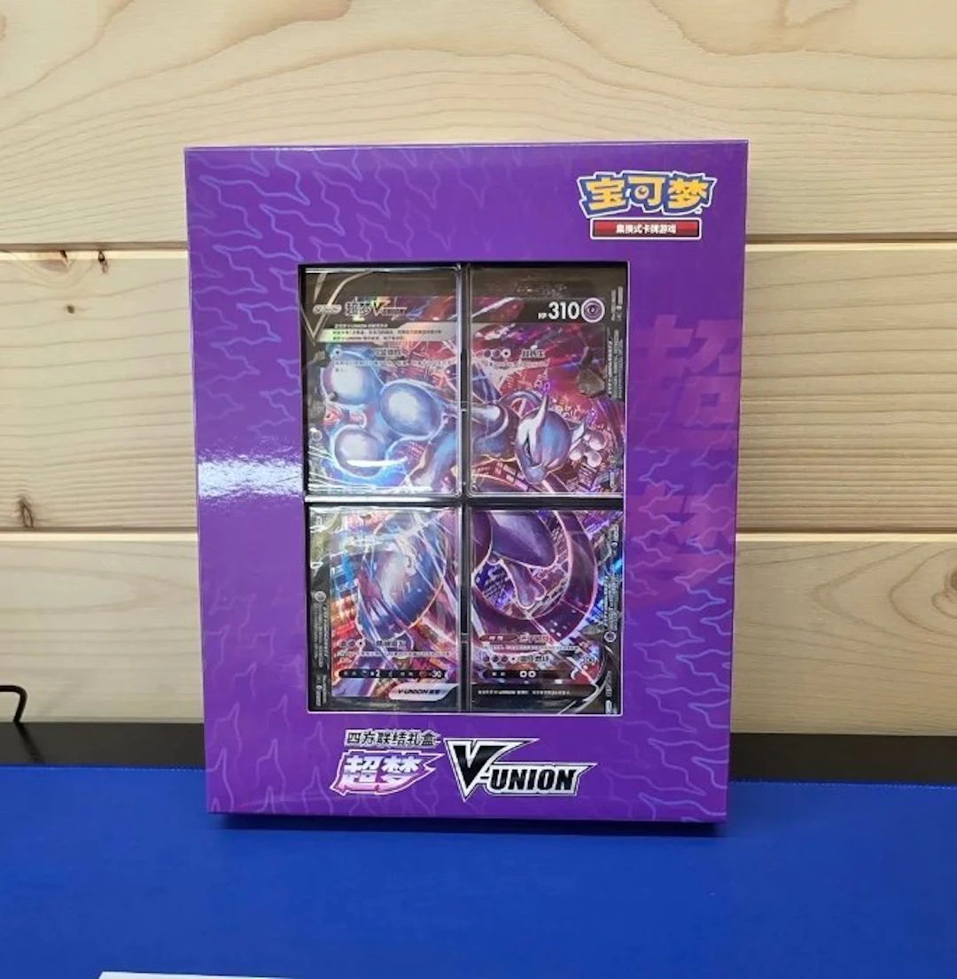 Pokémon - 1 Box - Pokemon Mewtwo V-UNION Gift Box...
